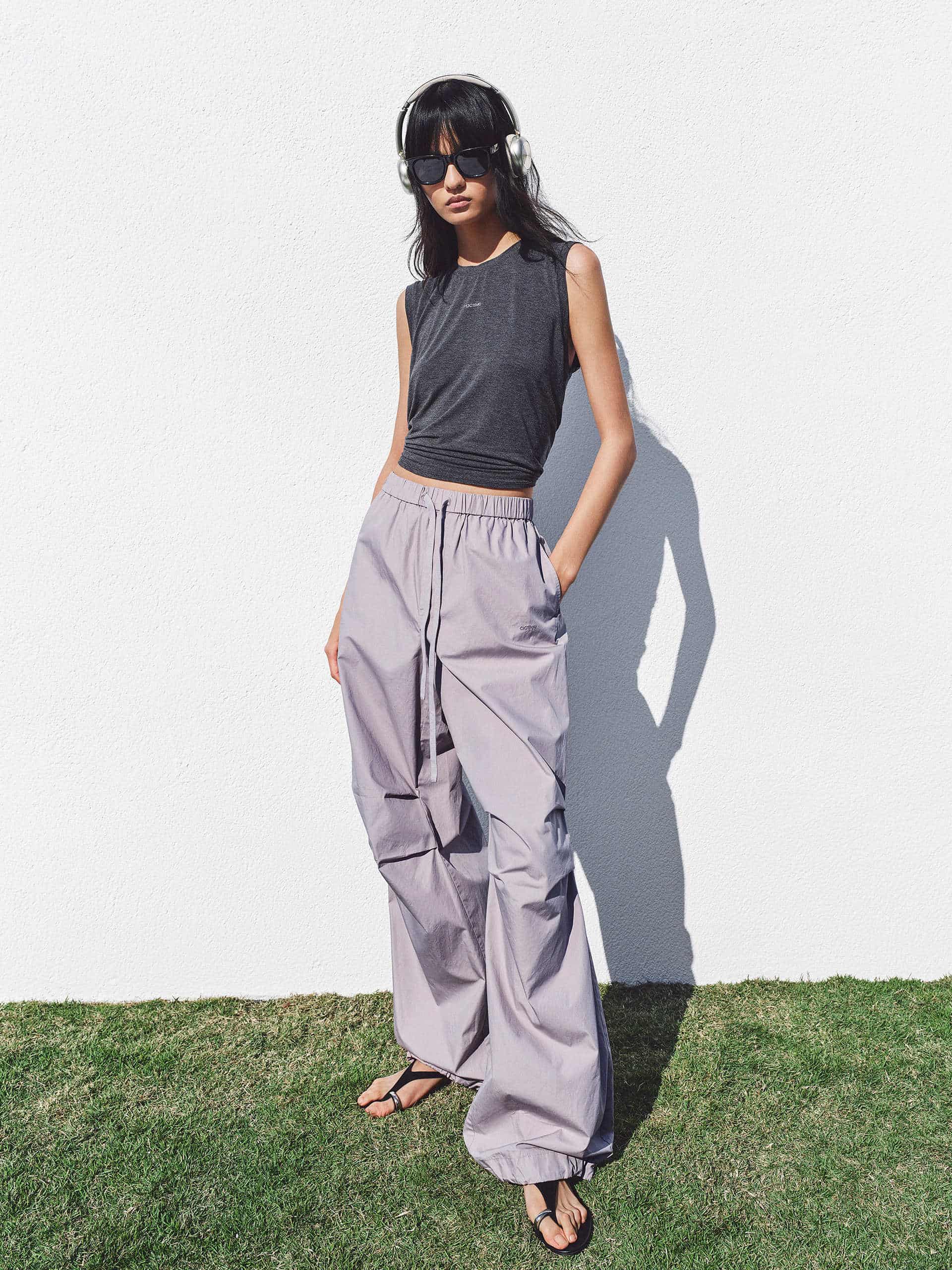 Sleeveless Back Tie Top - Image 2
