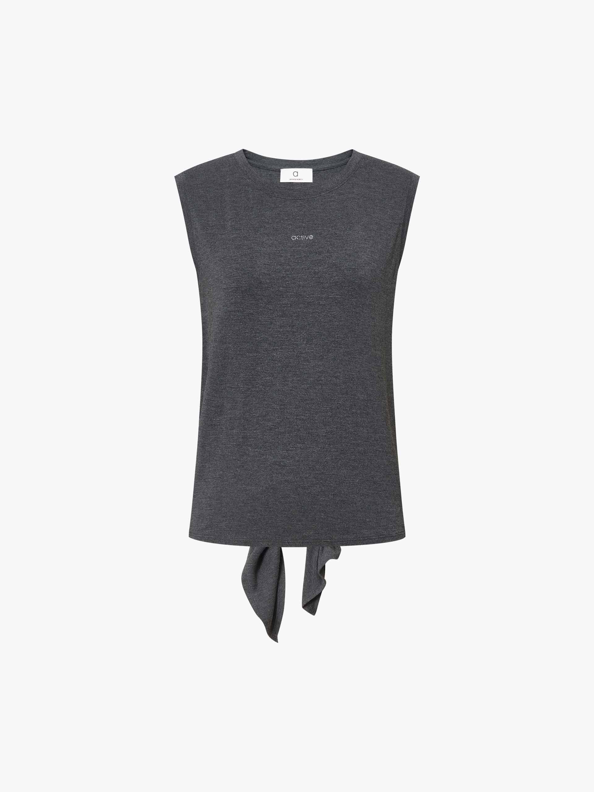 Sleeveless Back Tie Top - Image 5