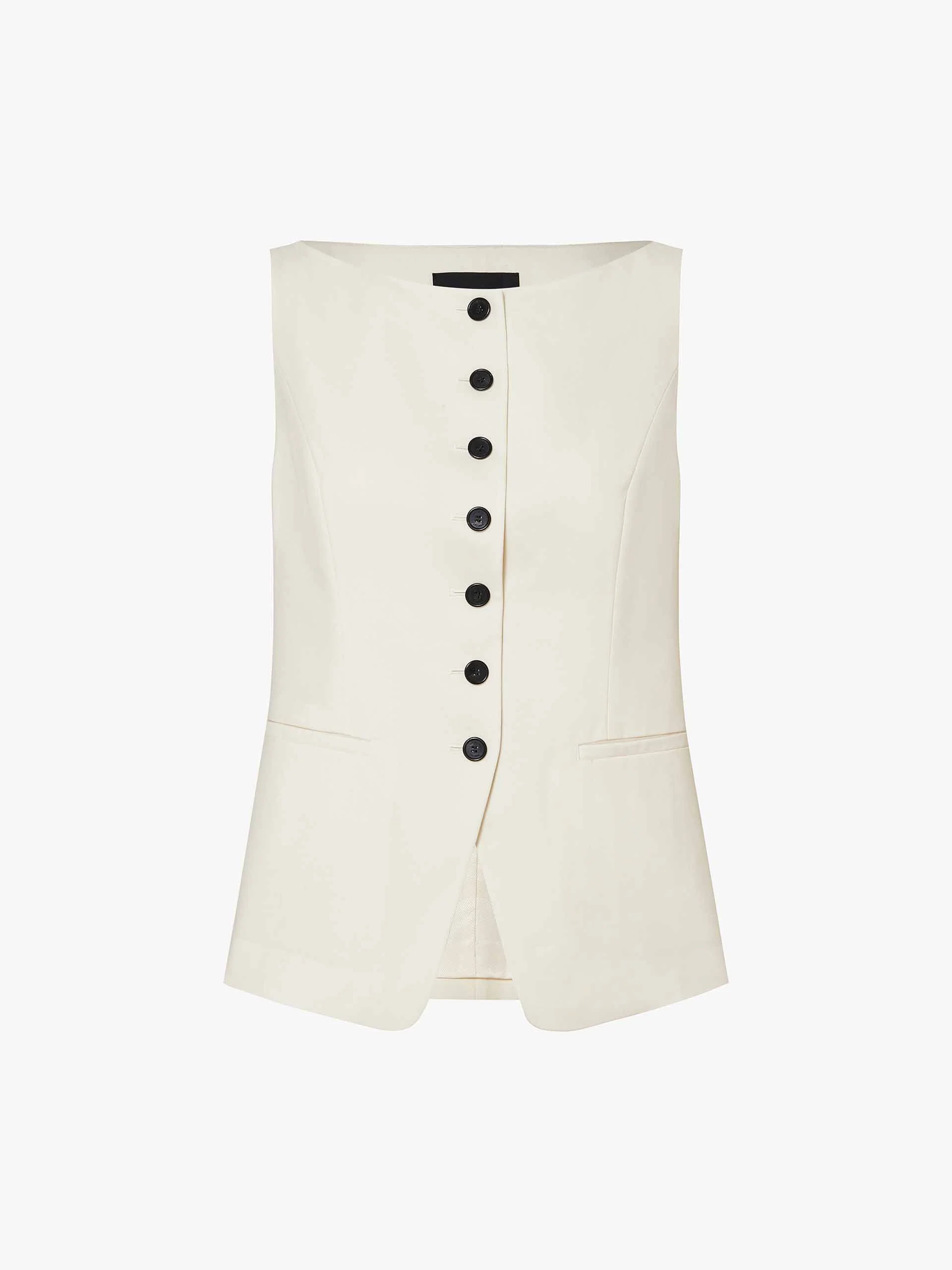 Sleeveless Boat Neck Top - Image 5