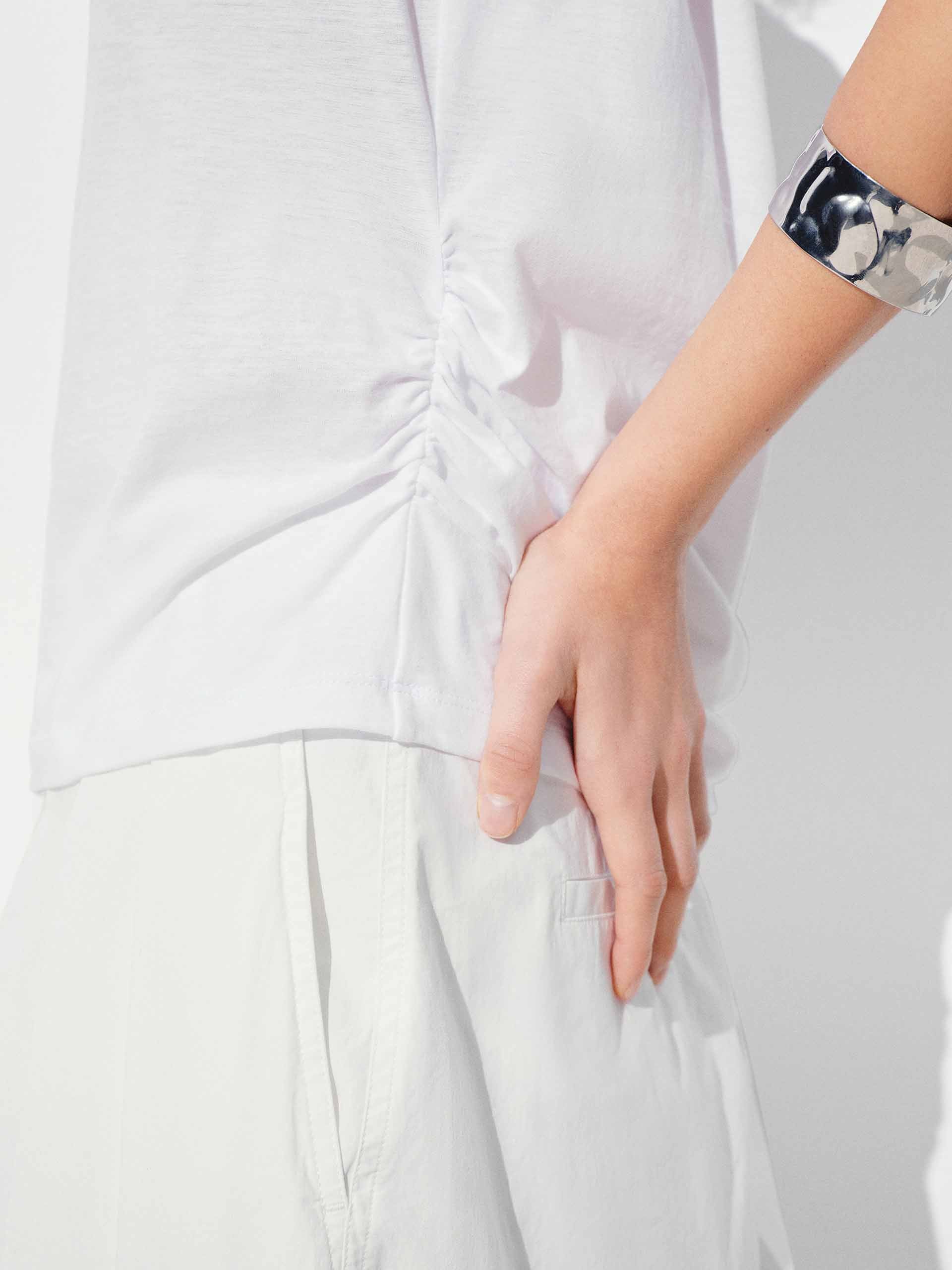 Sleeveless Cotton Blouse - Image 8
