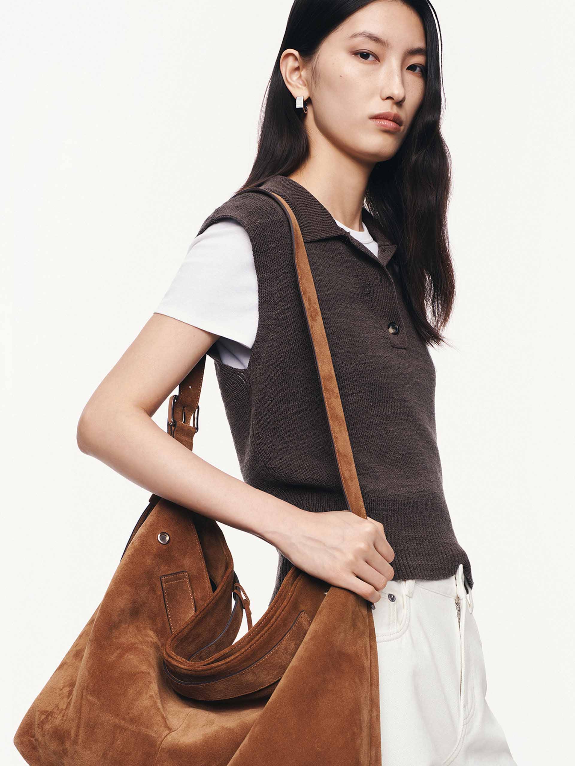 Sleeveless Detail Knit Top - Image 15