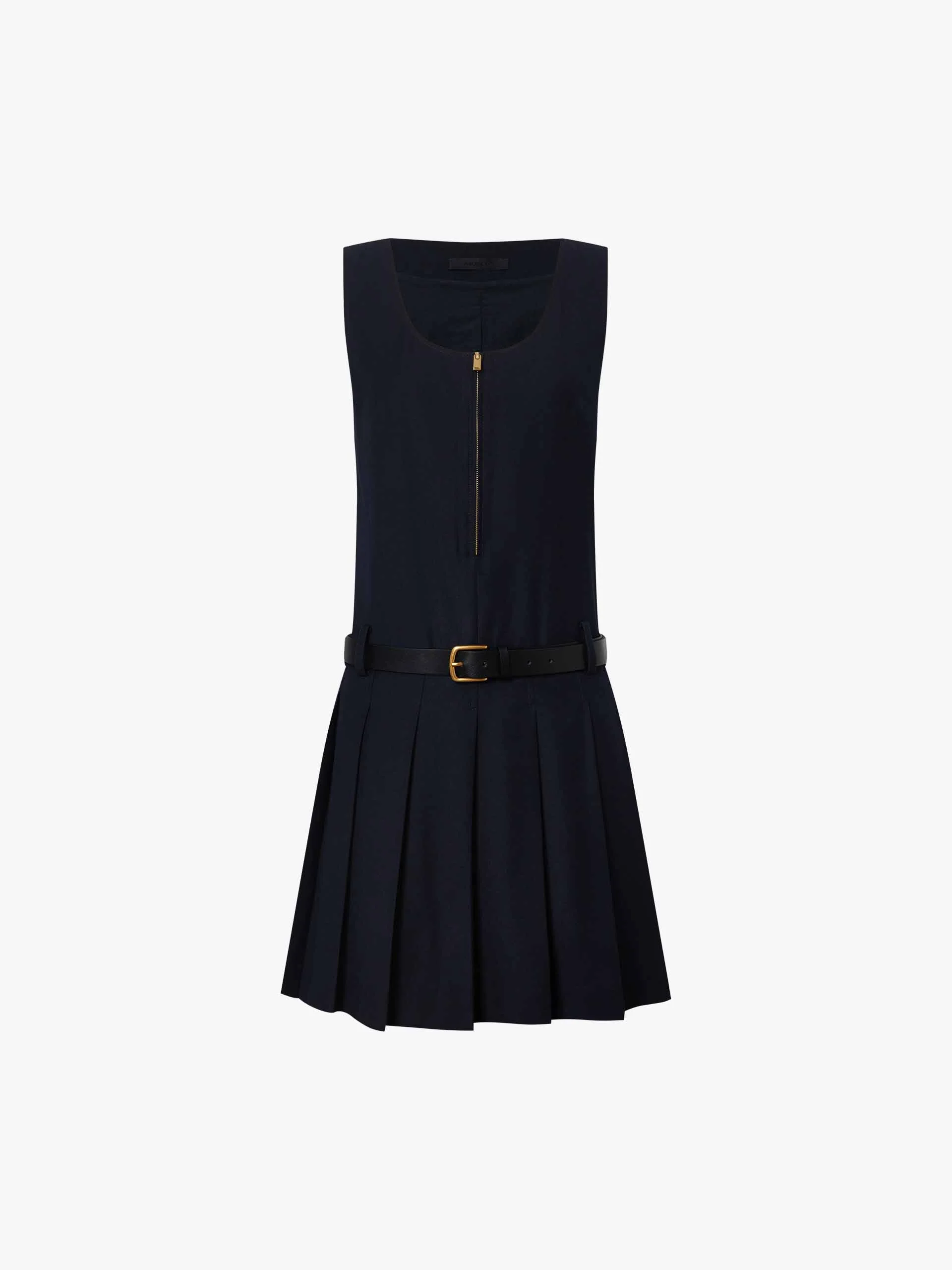 Sleeveless Mini Pleated Dress - Image 5