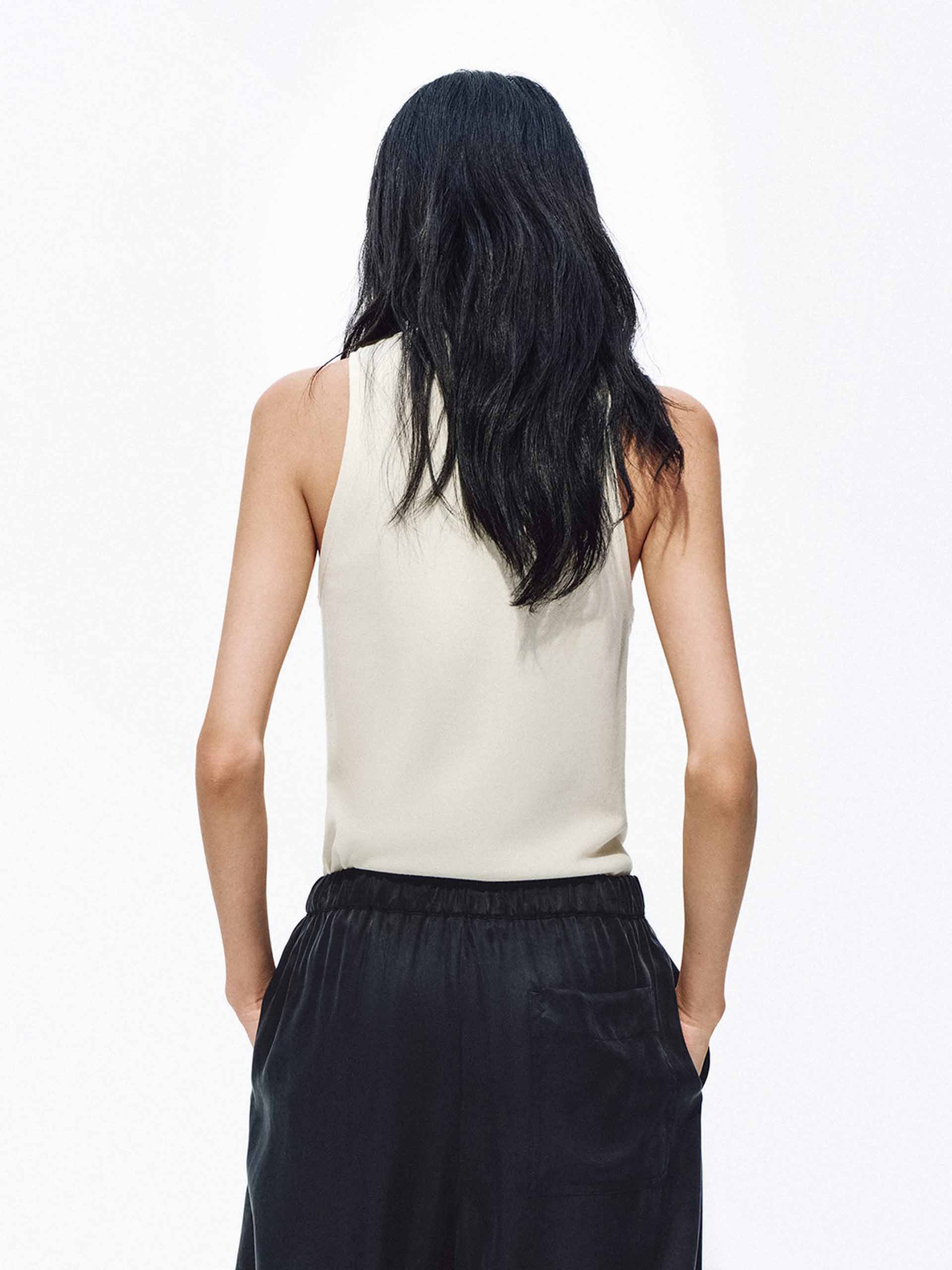 Sleeveless Printed Knit Top - Image 11