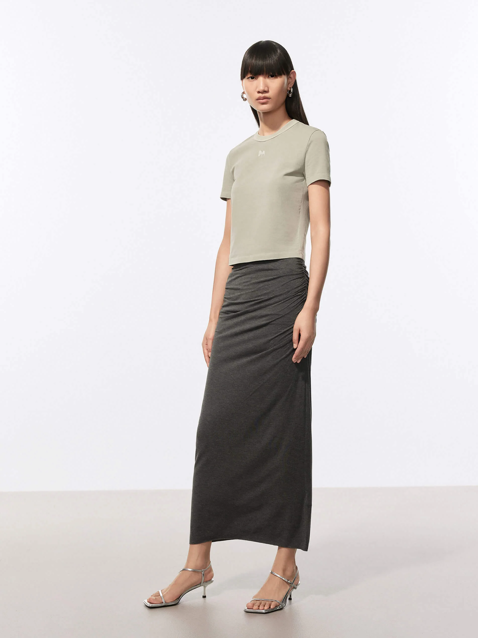 Slim Fit Cotton T-shirt - Image 15