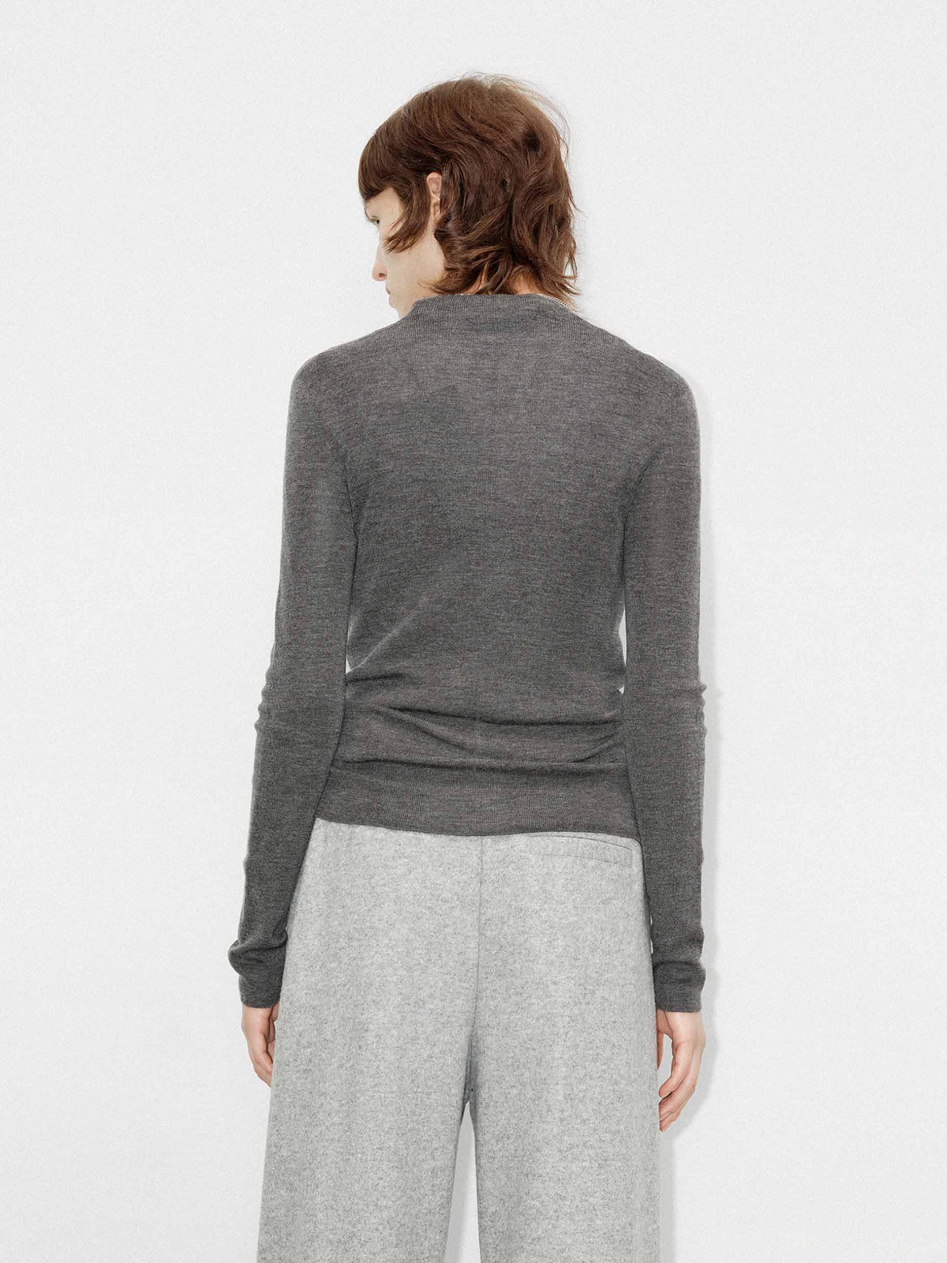 Slim Fitted Soft Knit Top - Image 3
