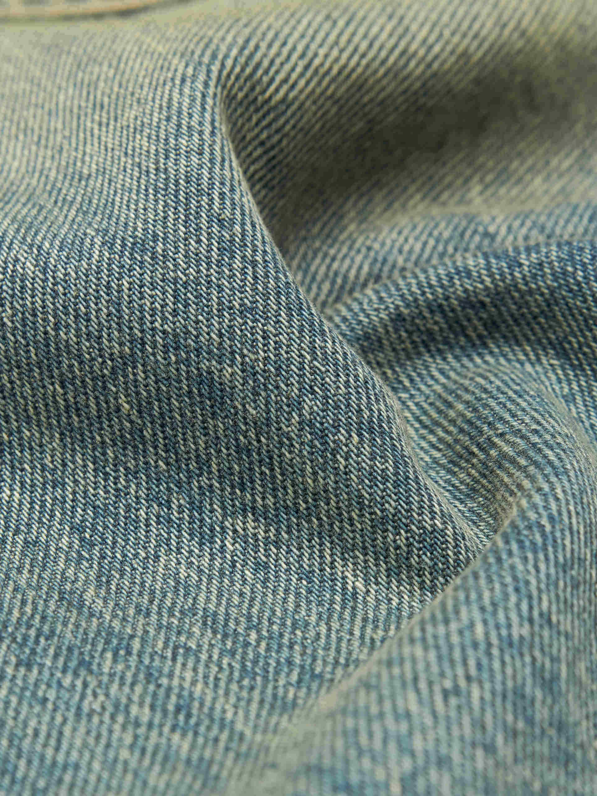Slit Detailed Denim Skirt - Image 4