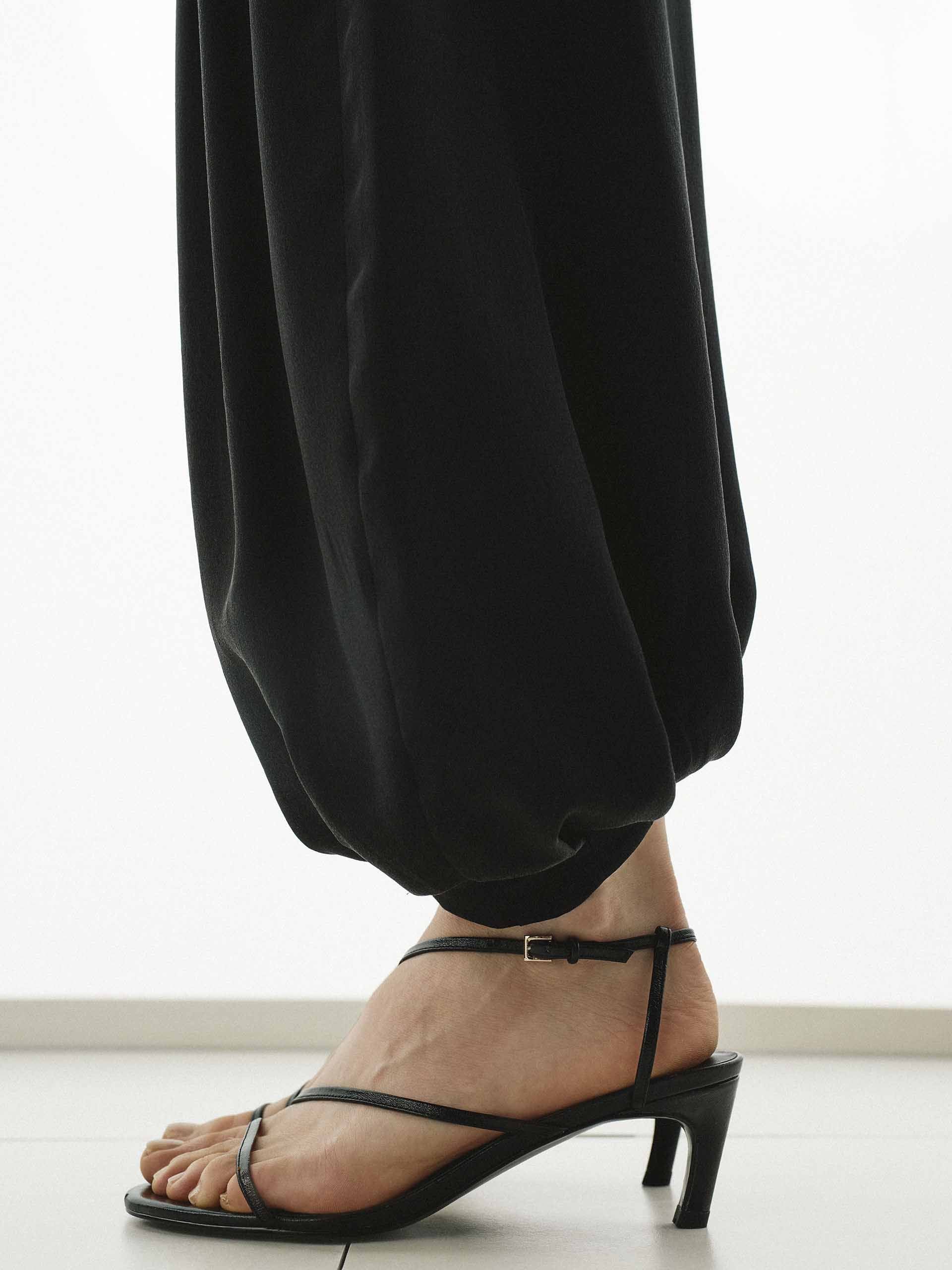Smooth Silk Balloon Pants - Image 8