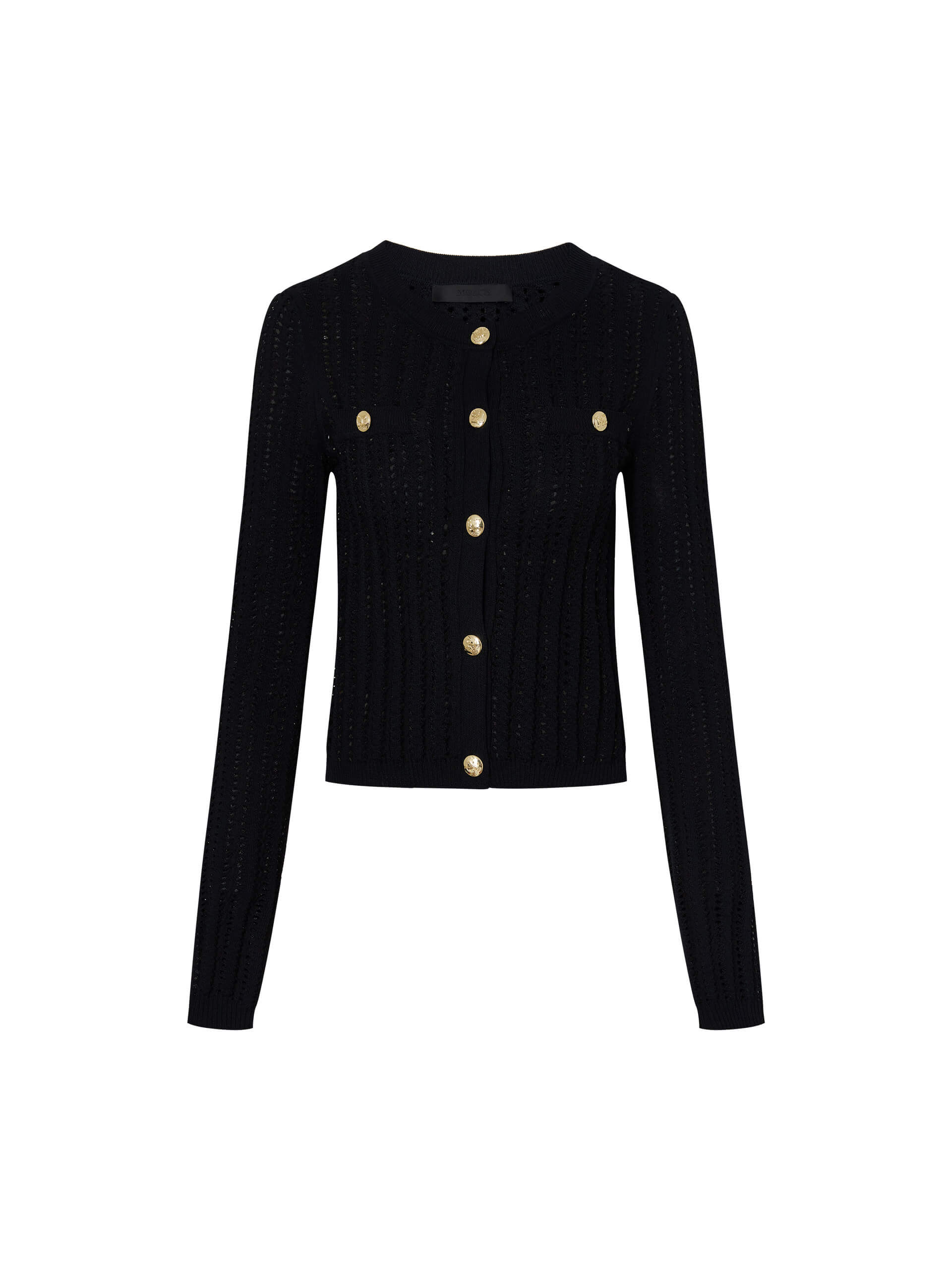 Soft Cropped Knit Cardigan - Image 5
