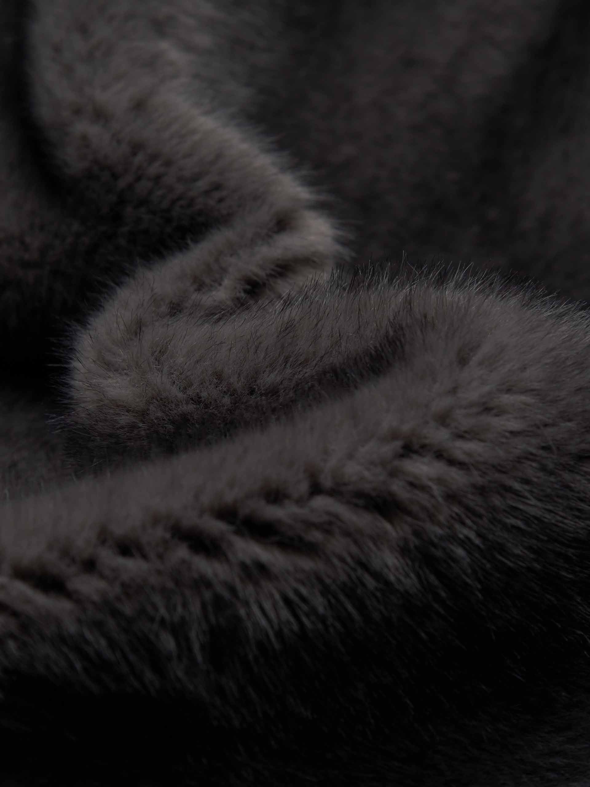 Soft Hood Fuzzy Coat - Image 4
