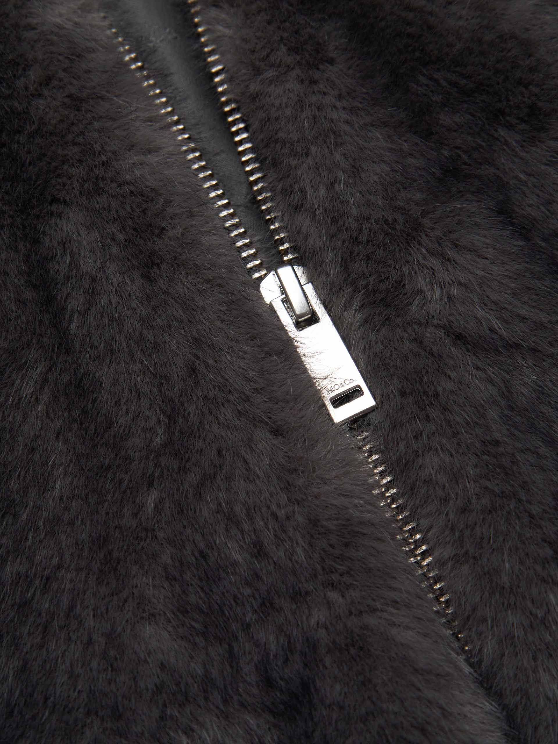 Soft Hood Fuzzy Coat - Image 8