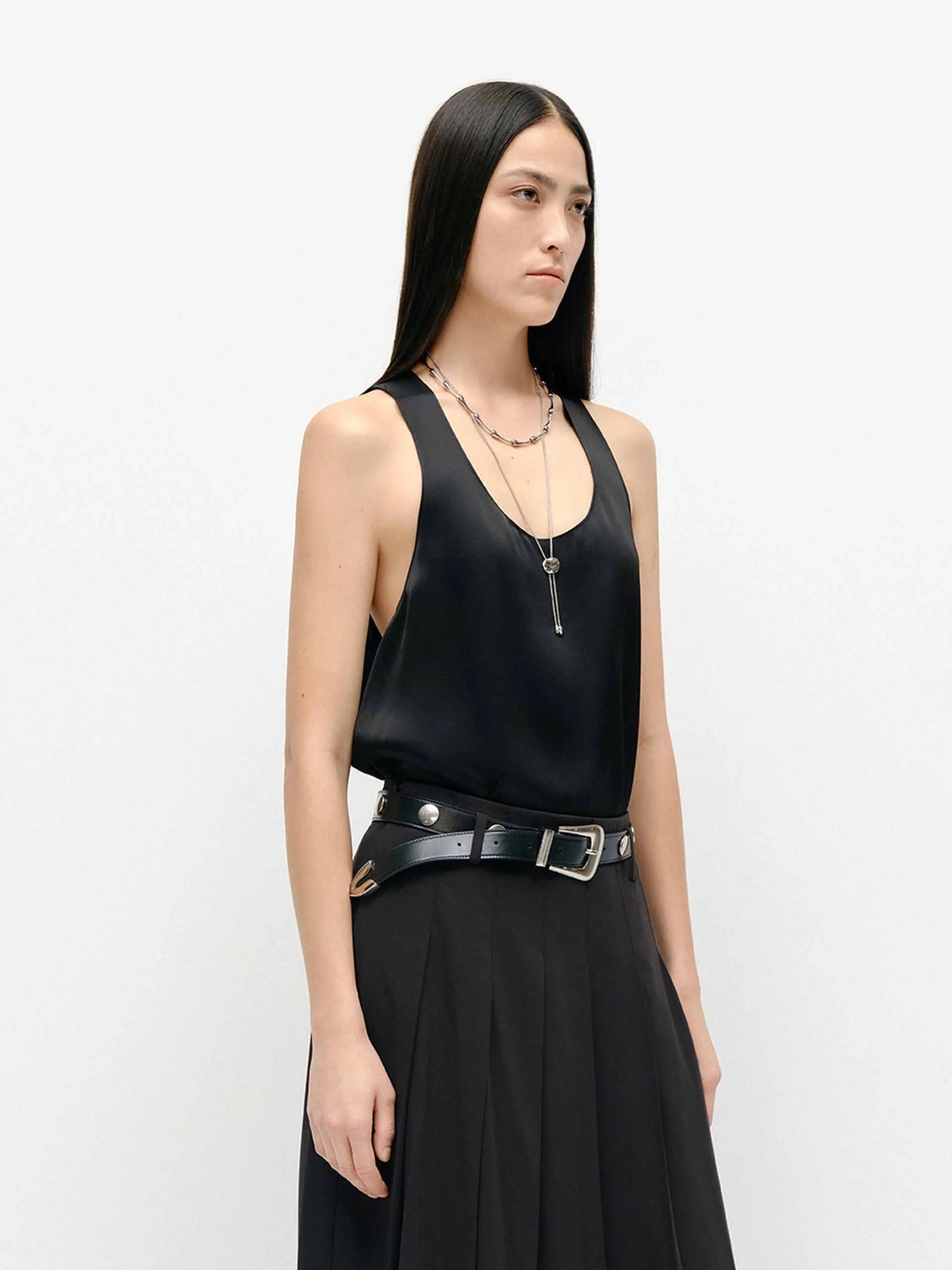 Soft Satin Tank Top - Image 21