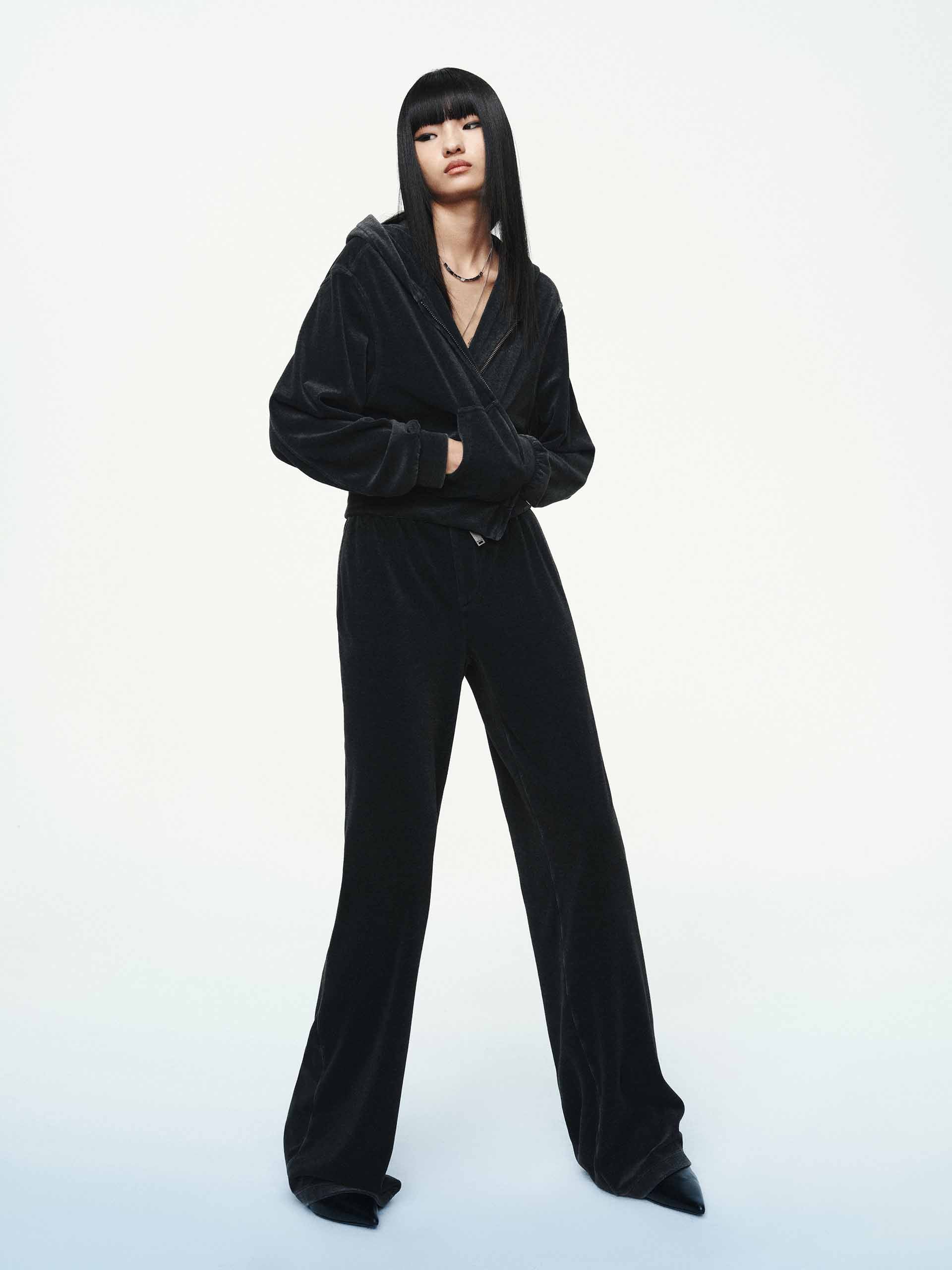 Soft Velvet Straight Trouser - Image 10