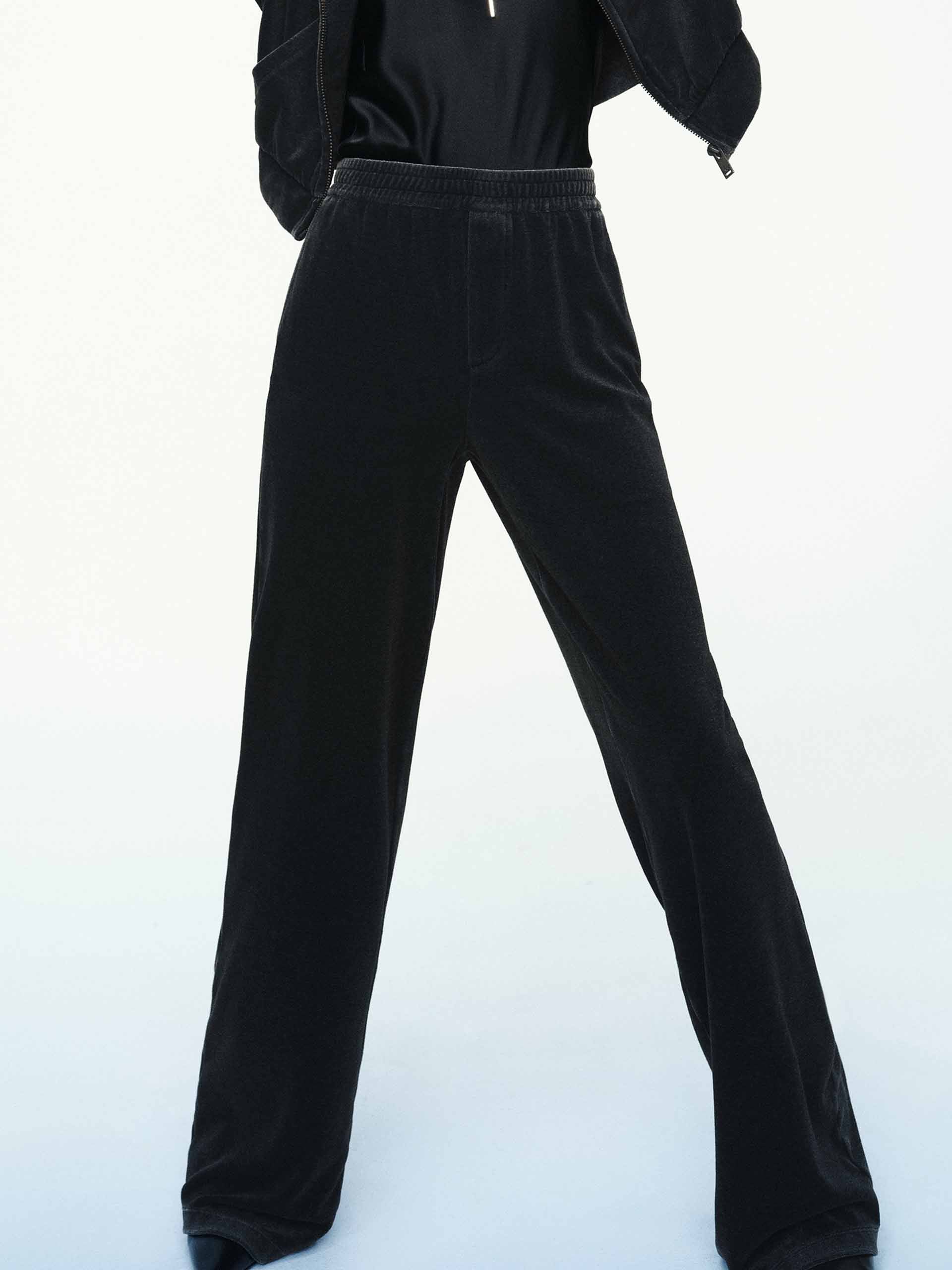 Soft Velvet Straight Trouser - Image 12