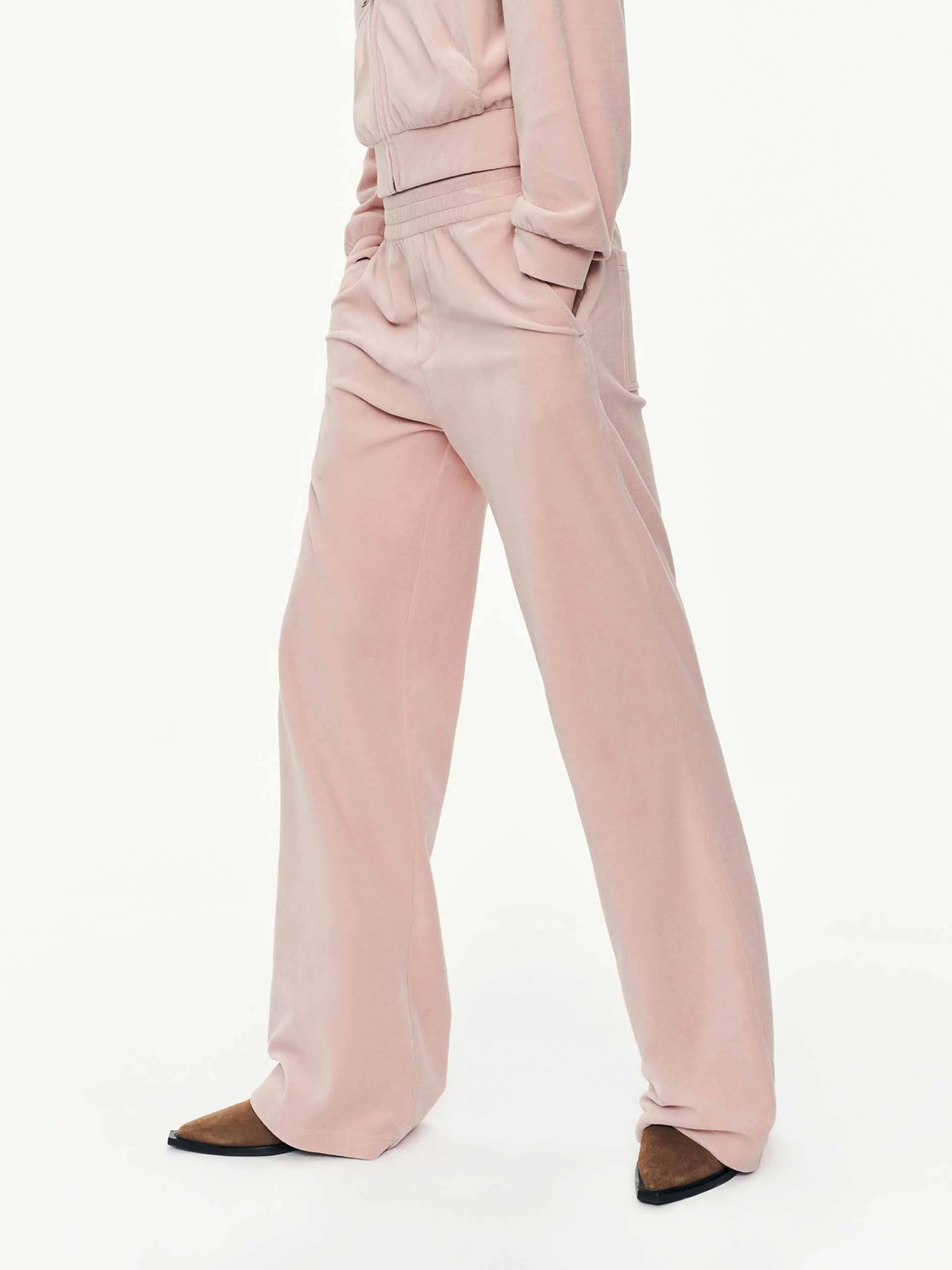 Soft Velvet Straight Trouser - Image 7