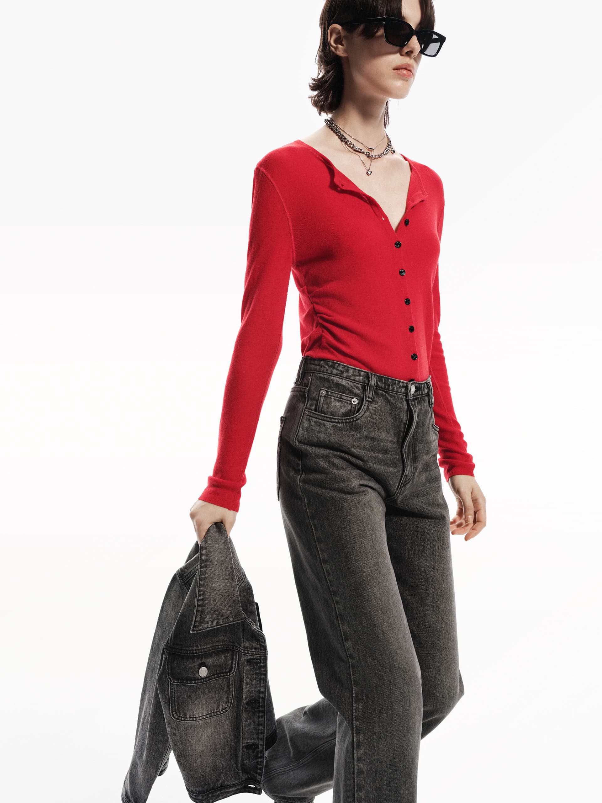 Soft Wool Knit Cardigan - Image 8