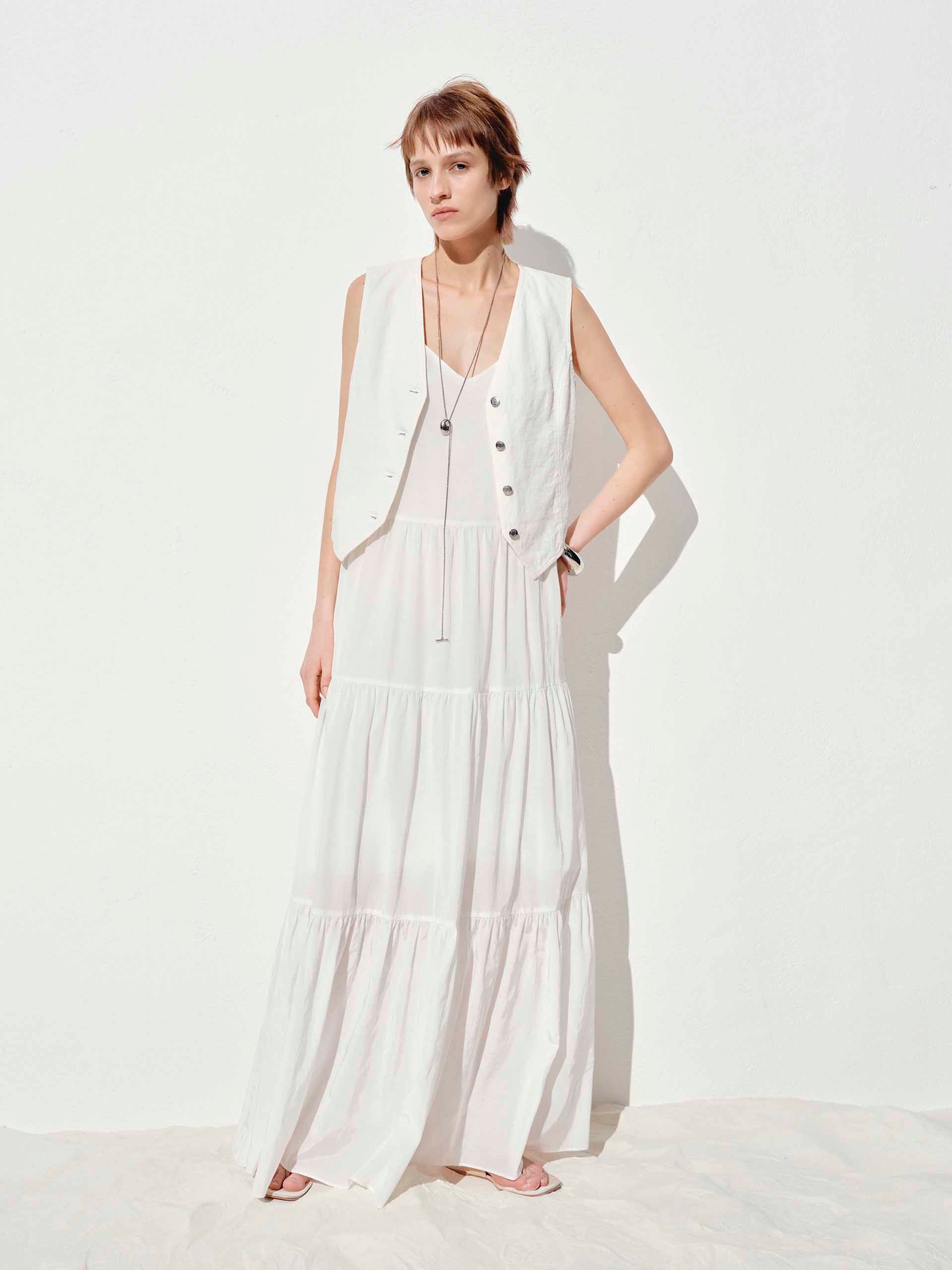 Spaghetti Straps Maxi Dress