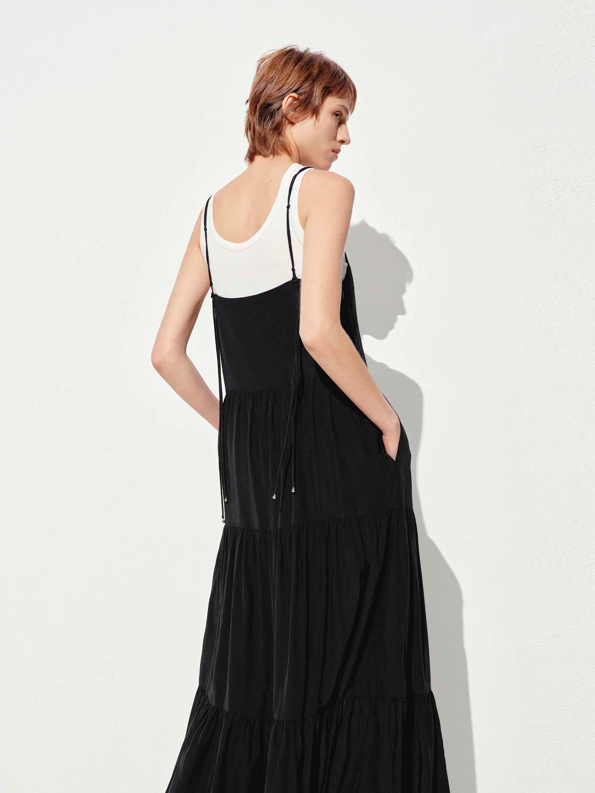 Spaghetti Straps Maxi Dress - Image 15
