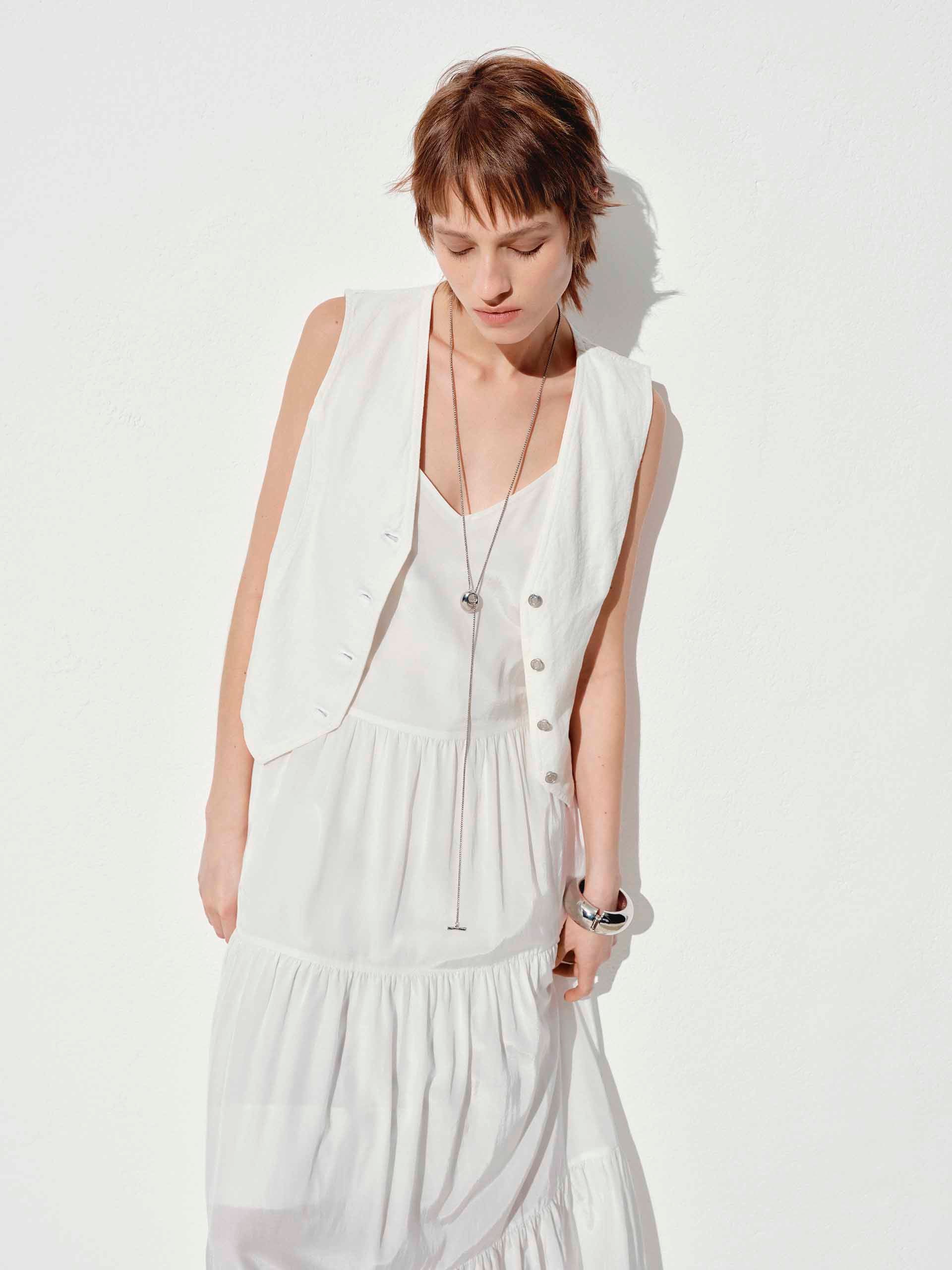 Spaghetti Straps Maxi Dress - Image 7