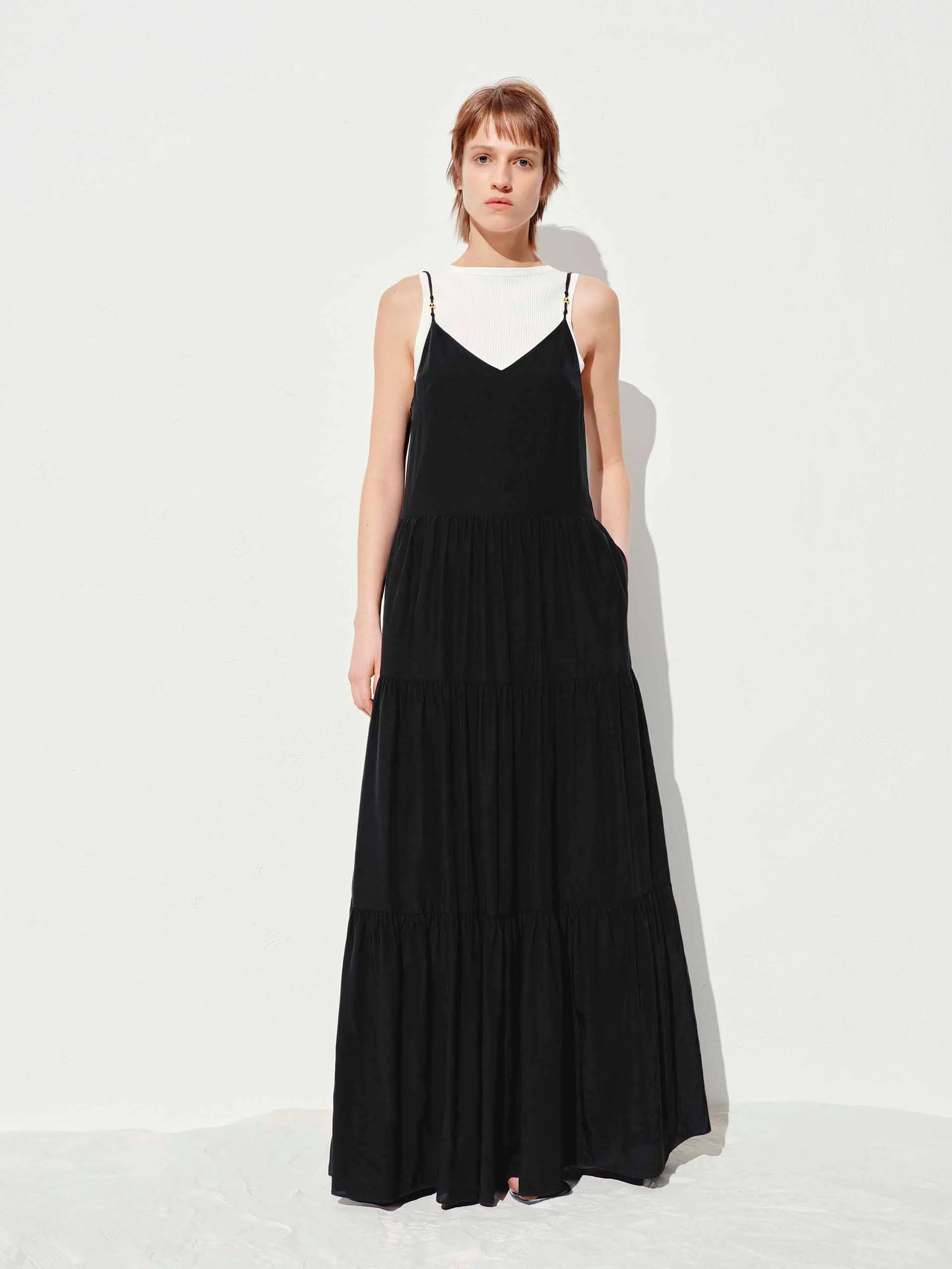 Spaghetti Straps Maxi Dress - Image 9