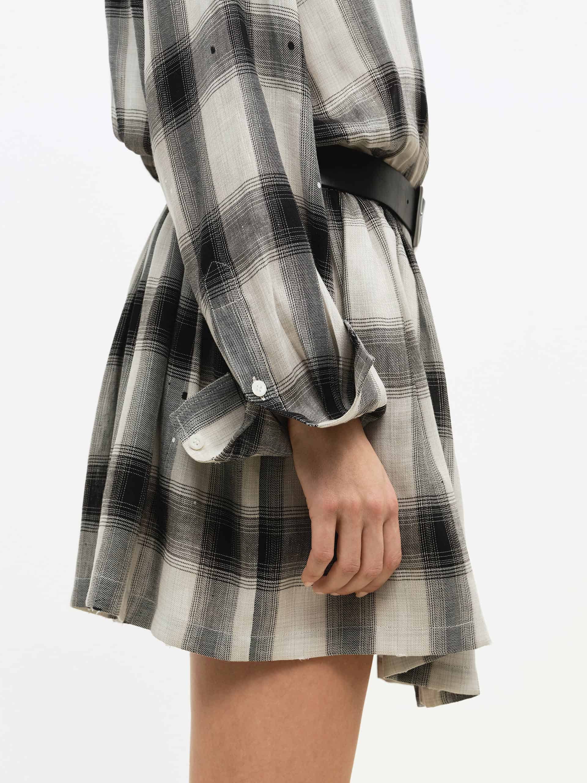 Splatter Detail Shirt Dress - Image 6
