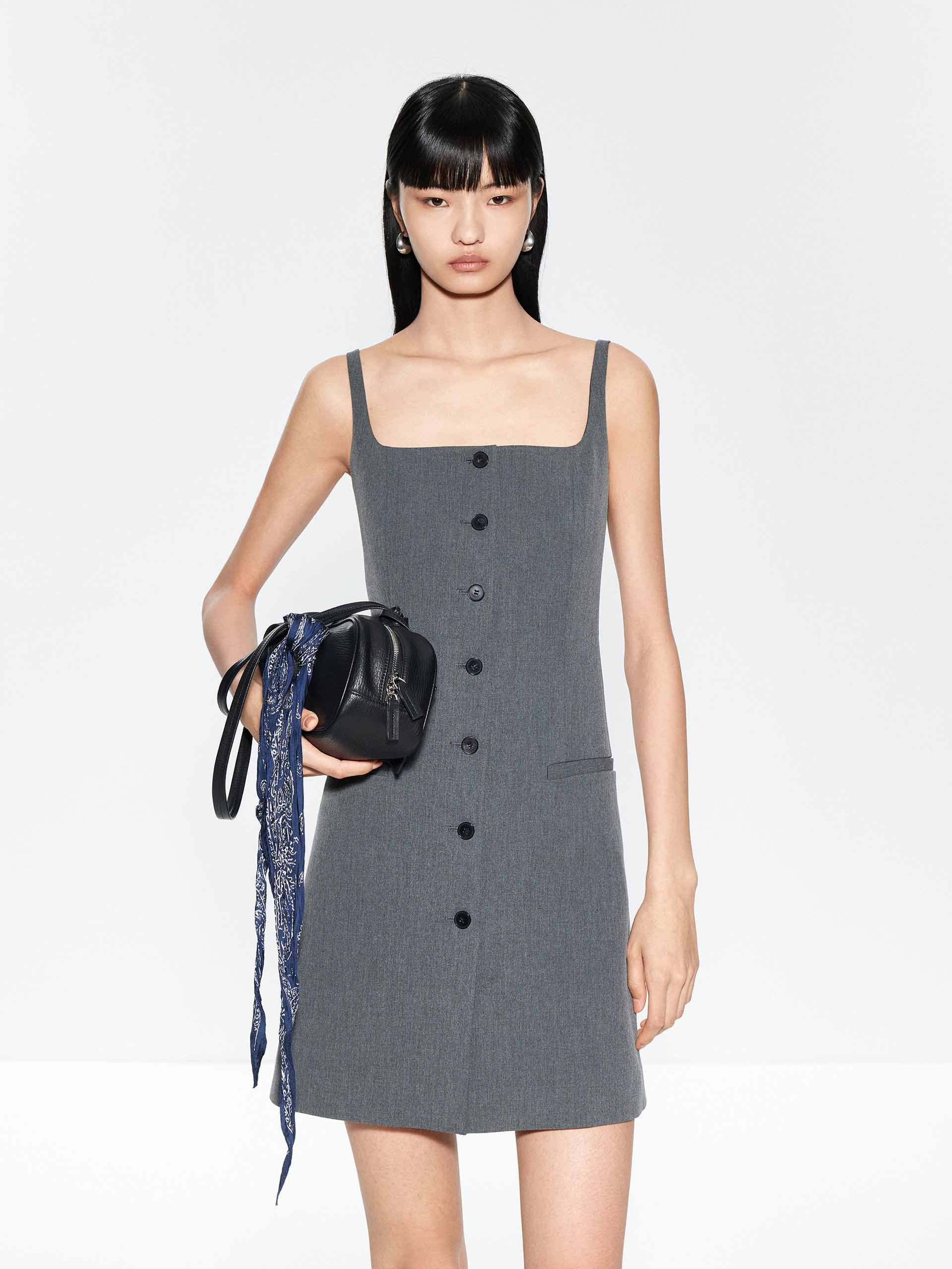 Square Collar Cami Dress