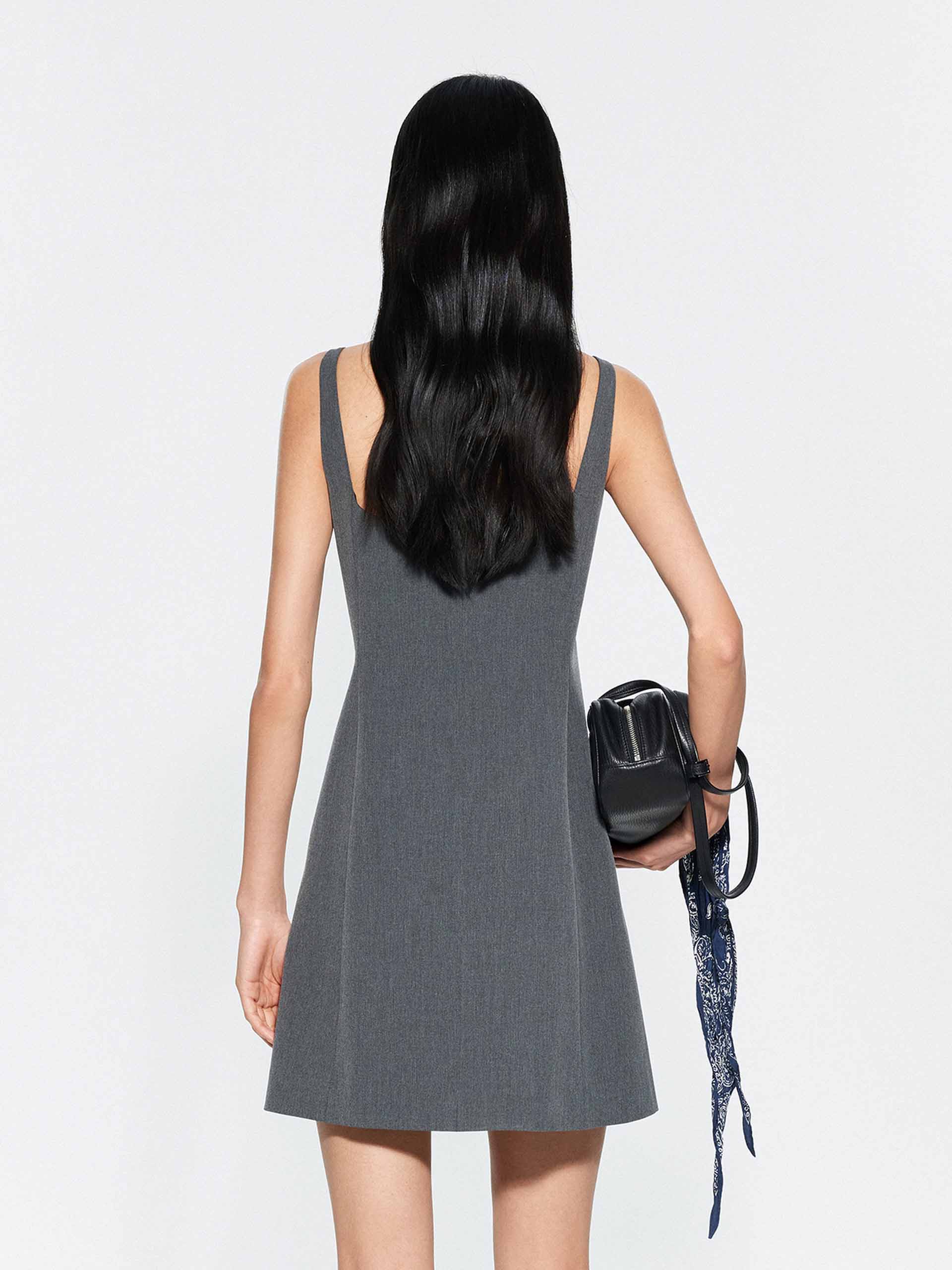 Square Collar Cami Dress - Image 6