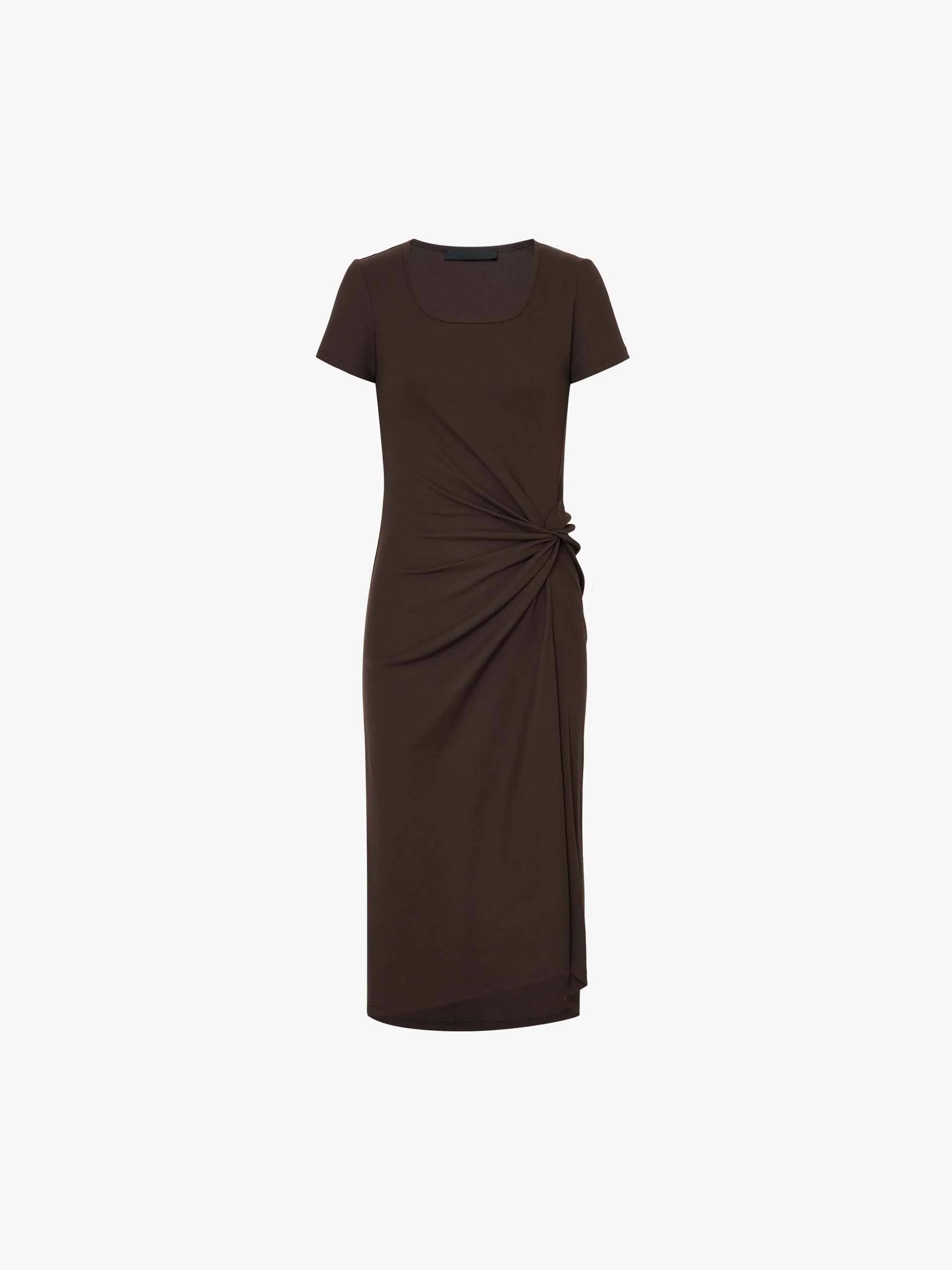 Square Collar Pleated Dress - Image 5