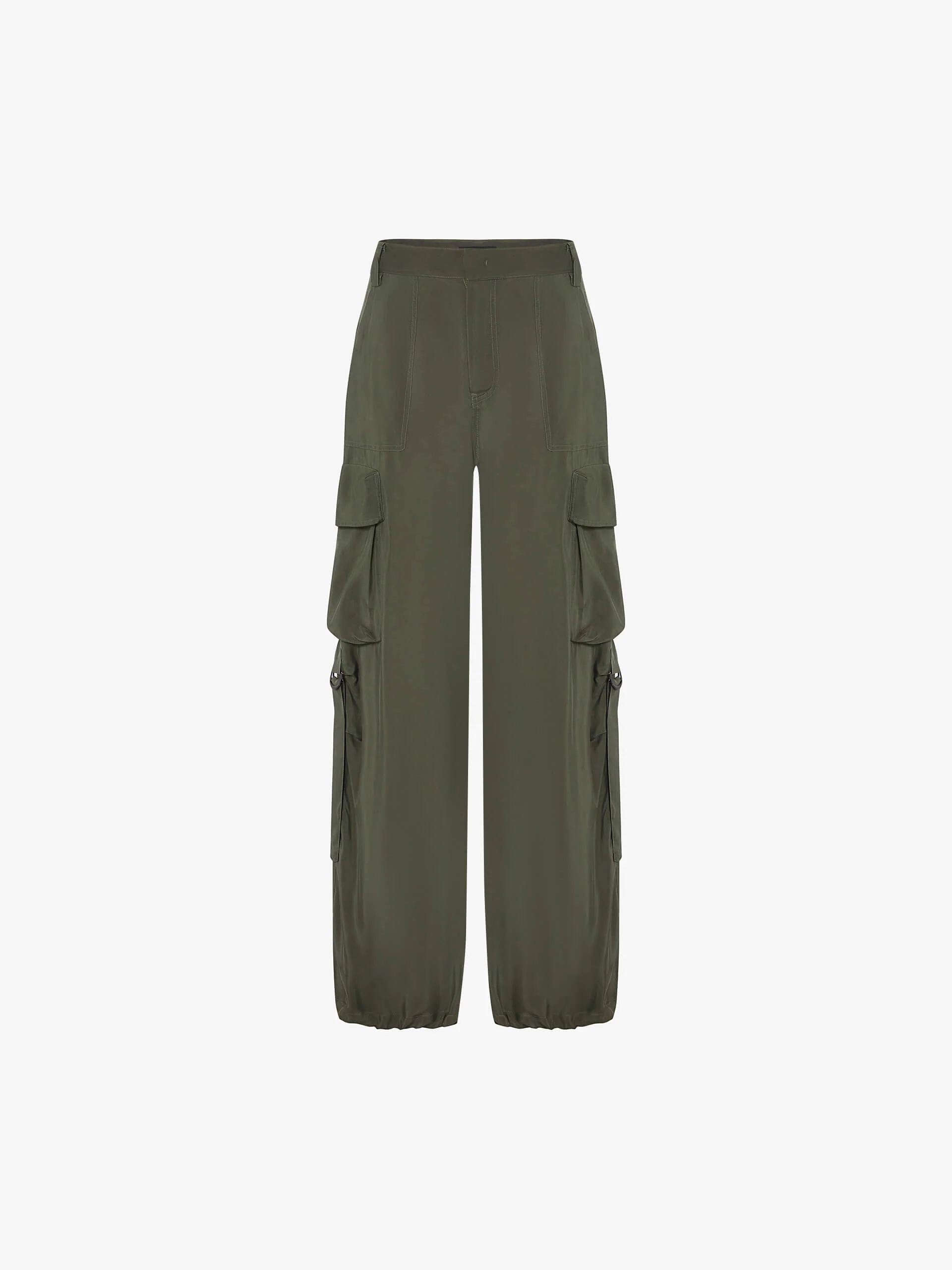 Straight Cargo Style Pants - Image 5