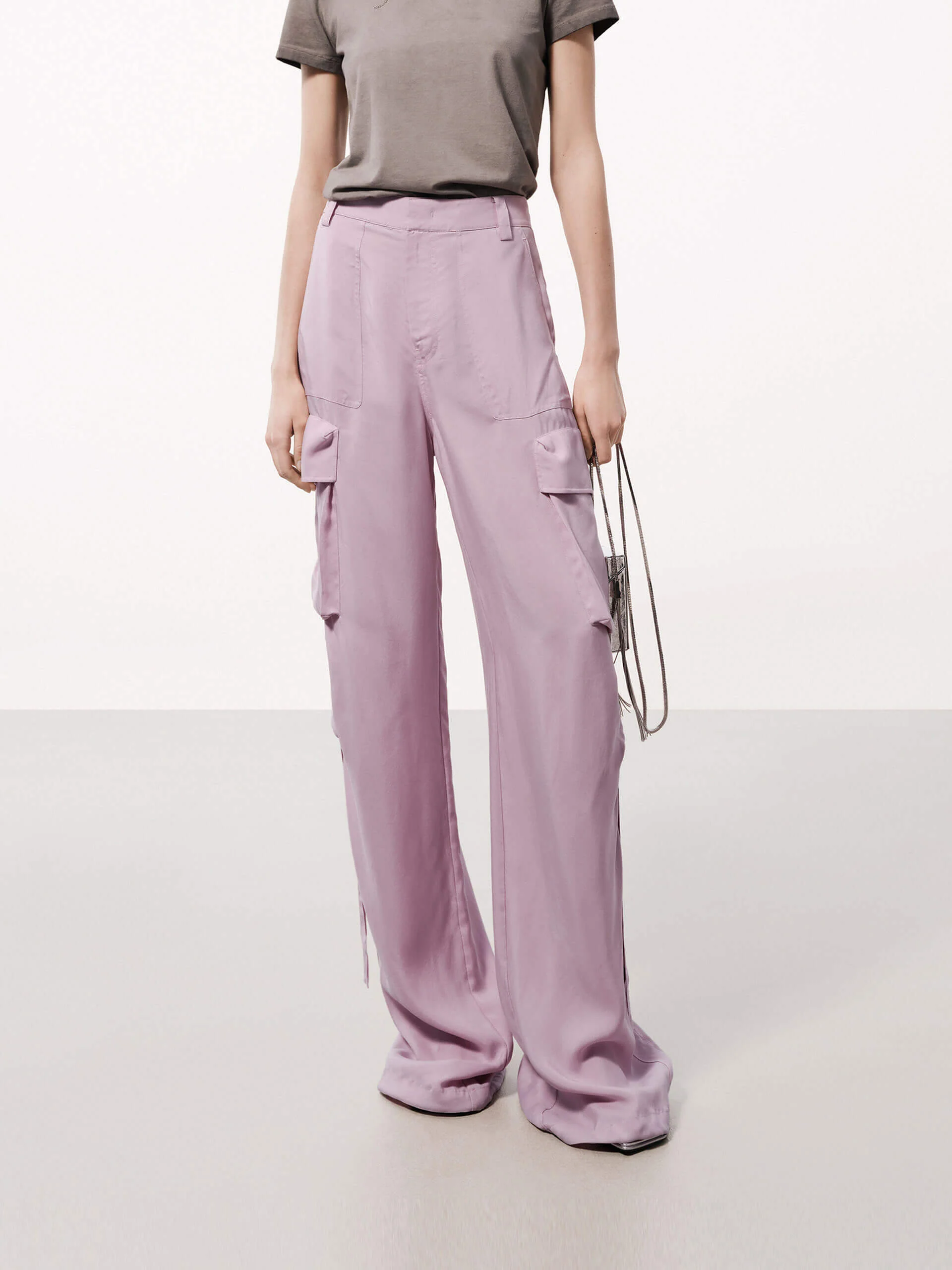 Straight Cargo Style Pants - Image 9