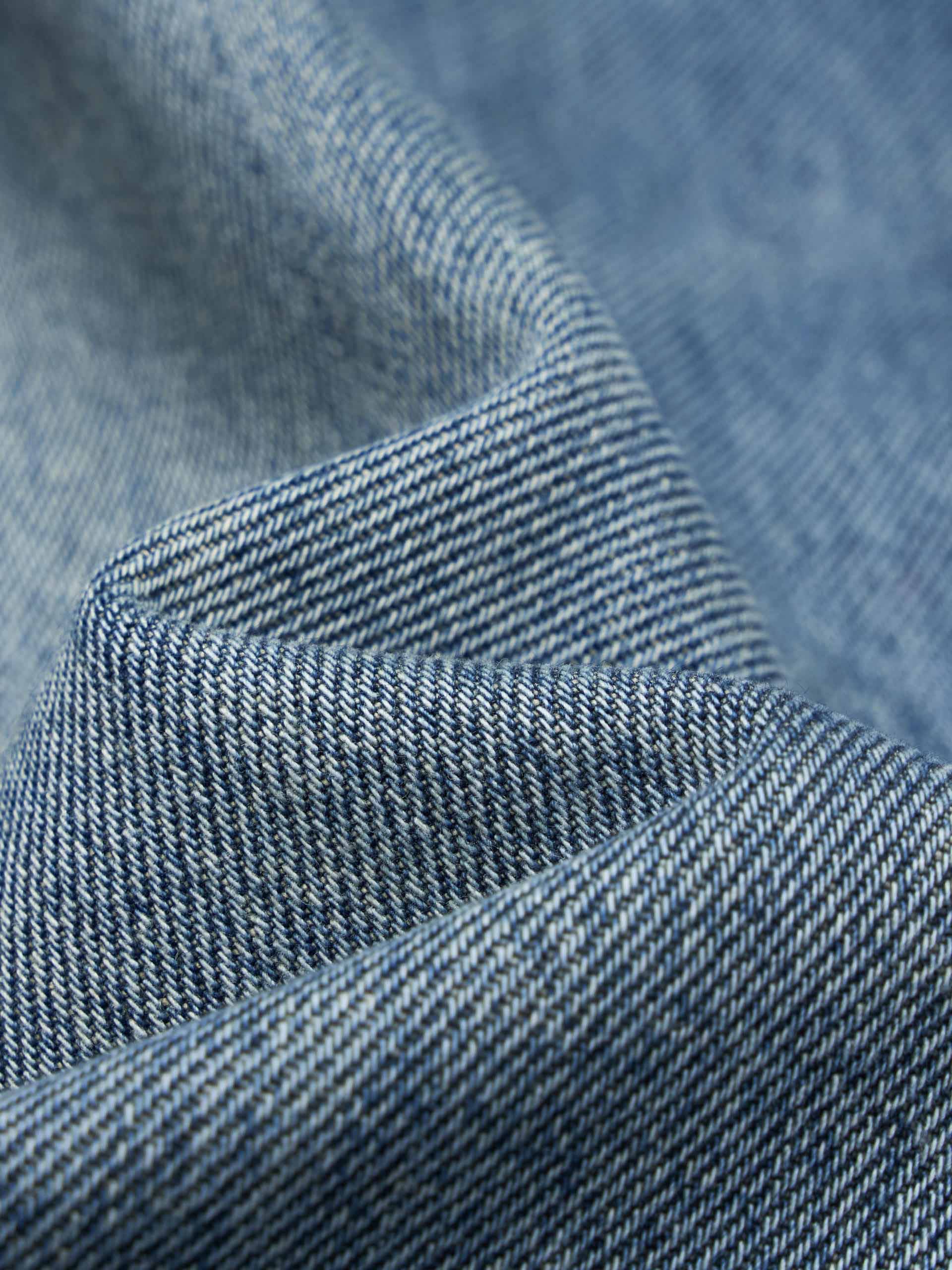 Straight Cut Cotton Jeans - Image 4