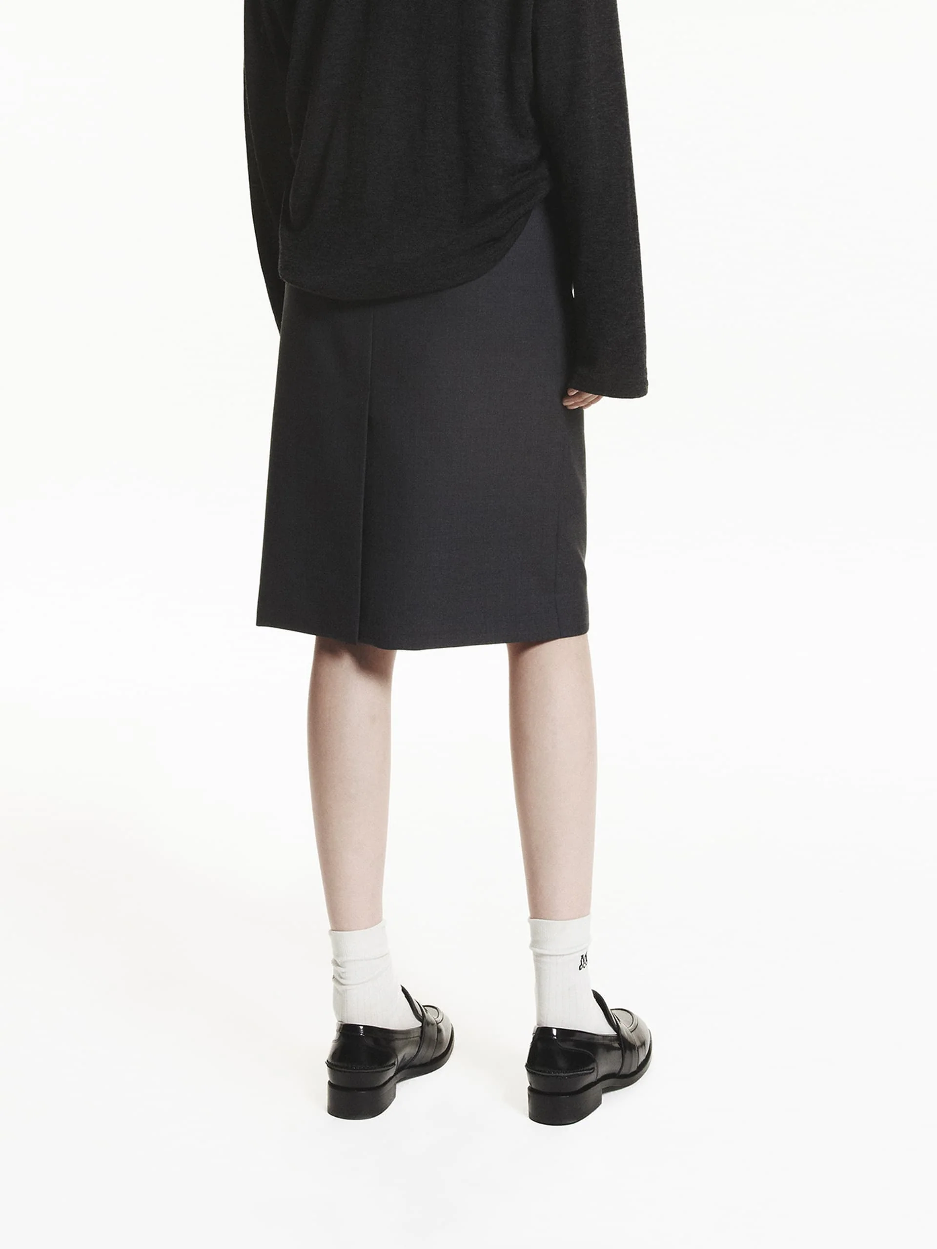 Straight Cut Mid Skirt - Image 7