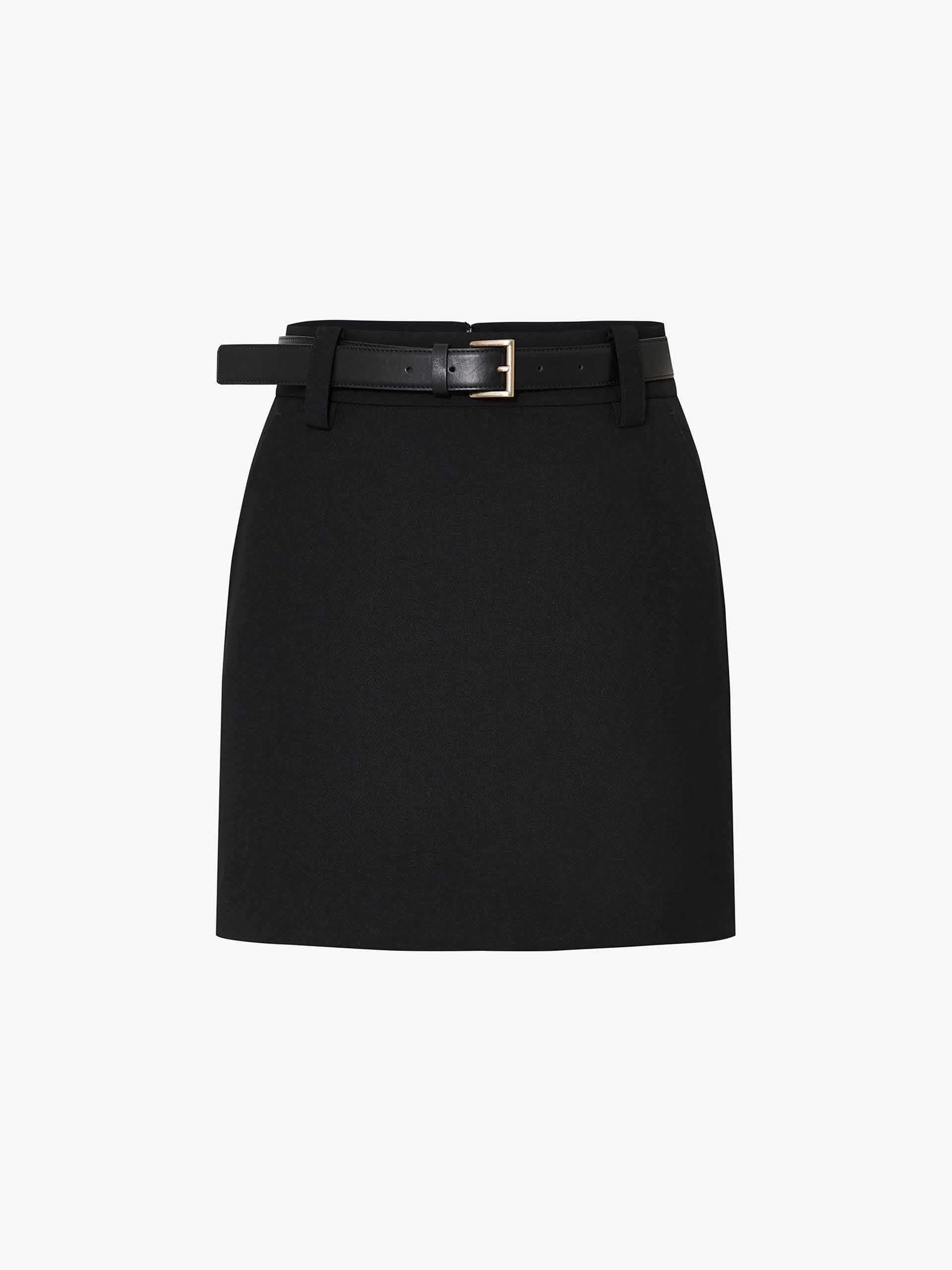 Straight Cut Mini Skirt - Image 5