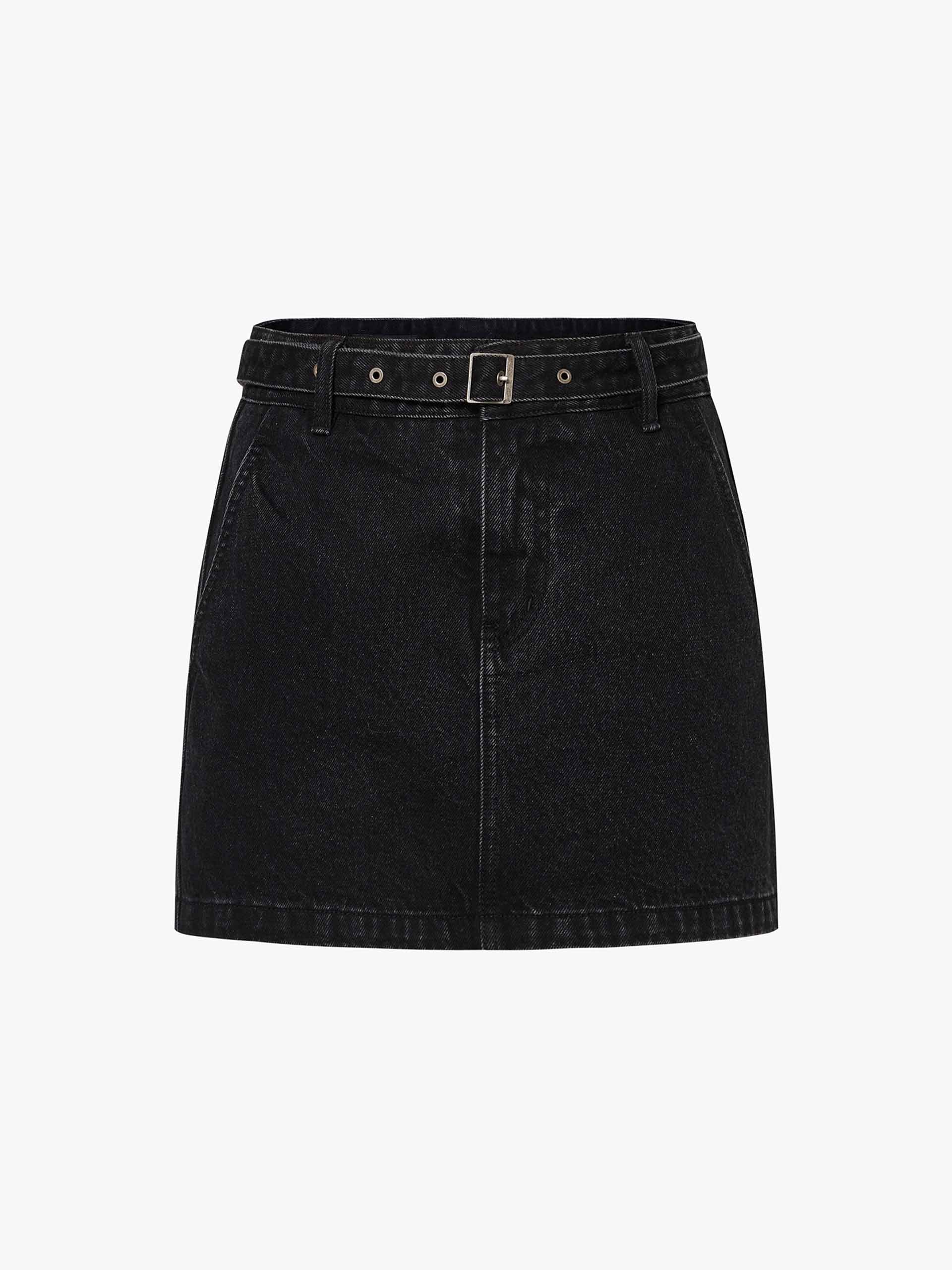 Straight Denim Skirt - Image 5