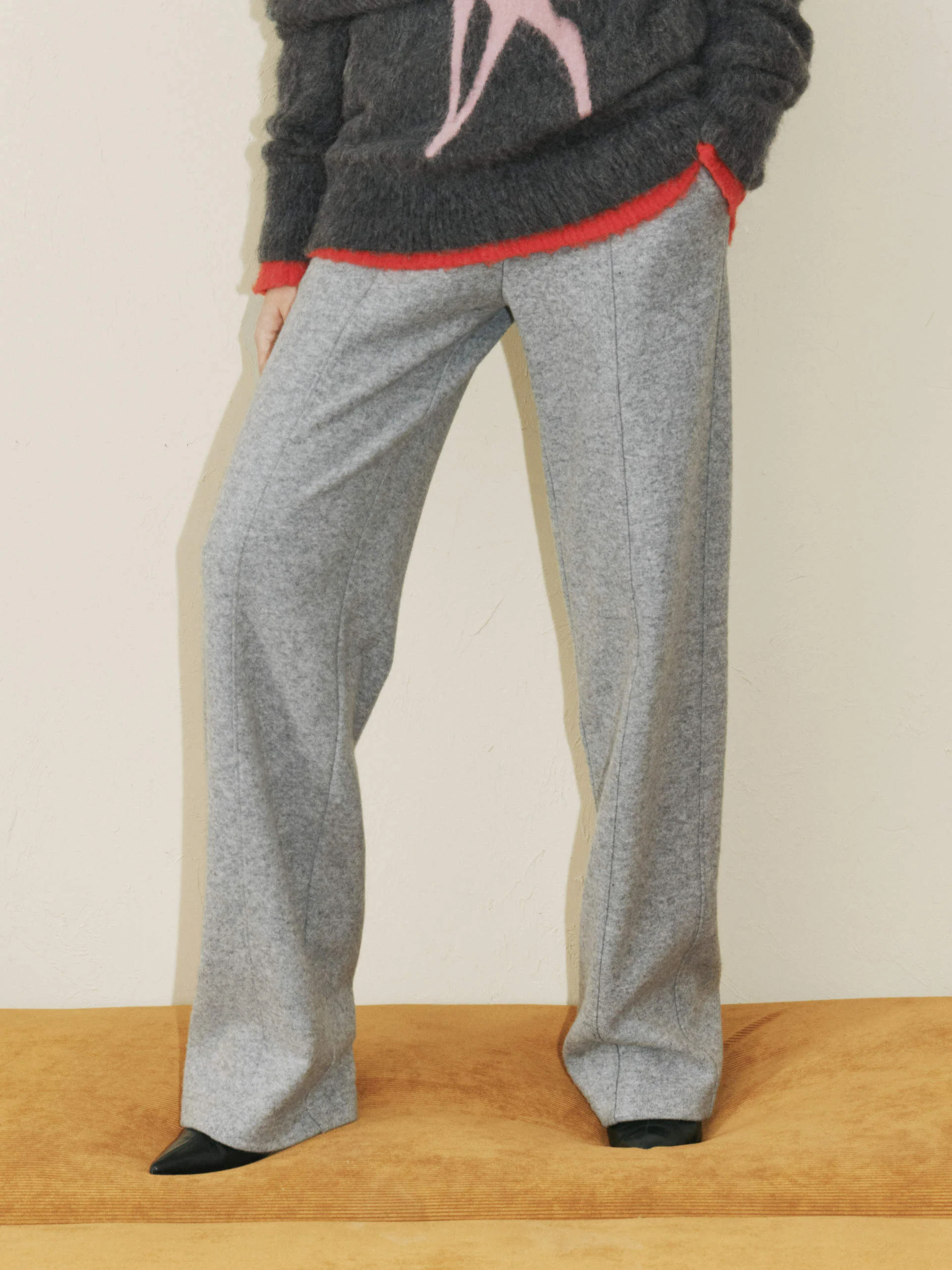 Straight Drawstring Pants - Image 3
