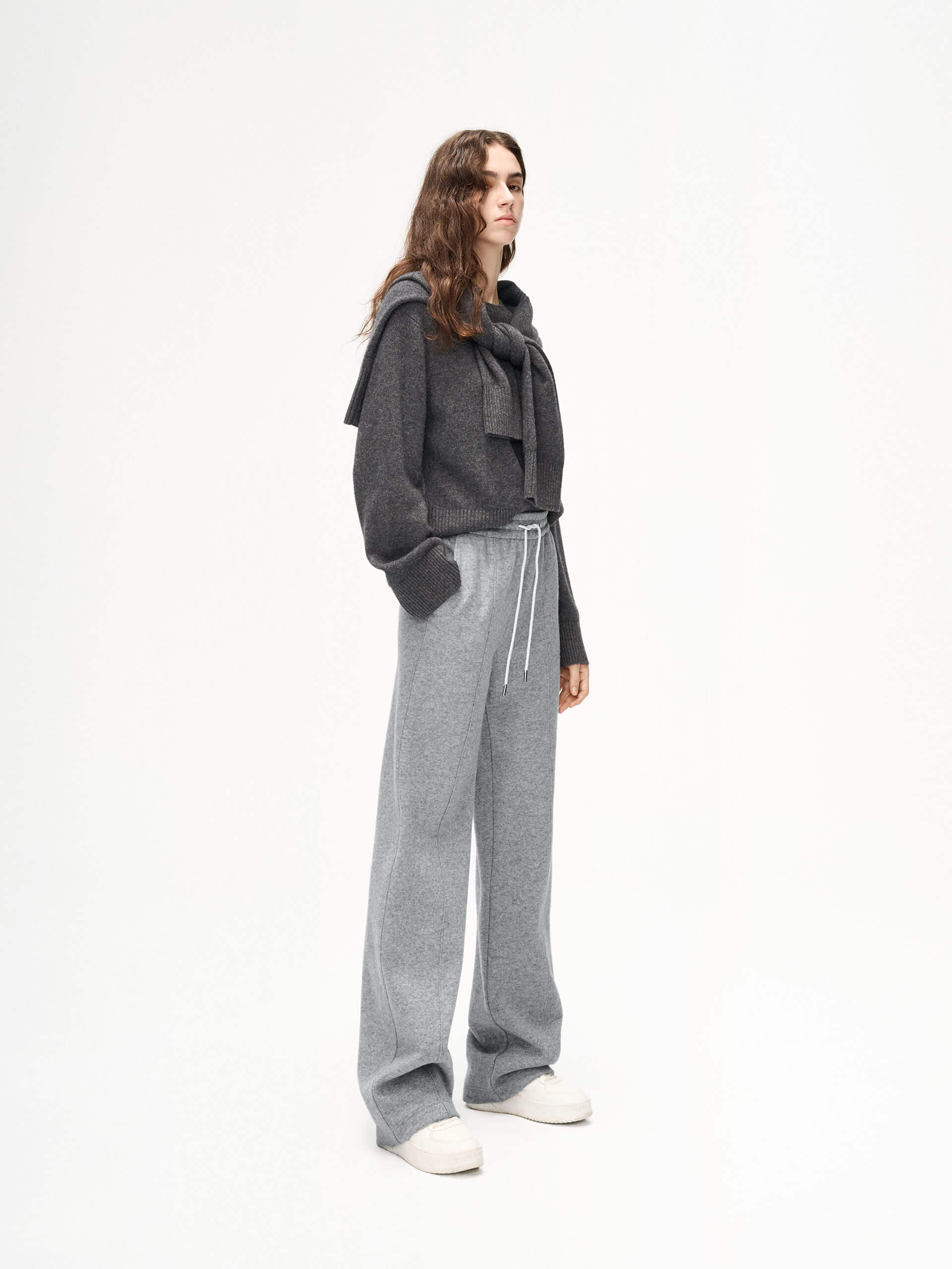 Straight Drawstring Pants - Image 7