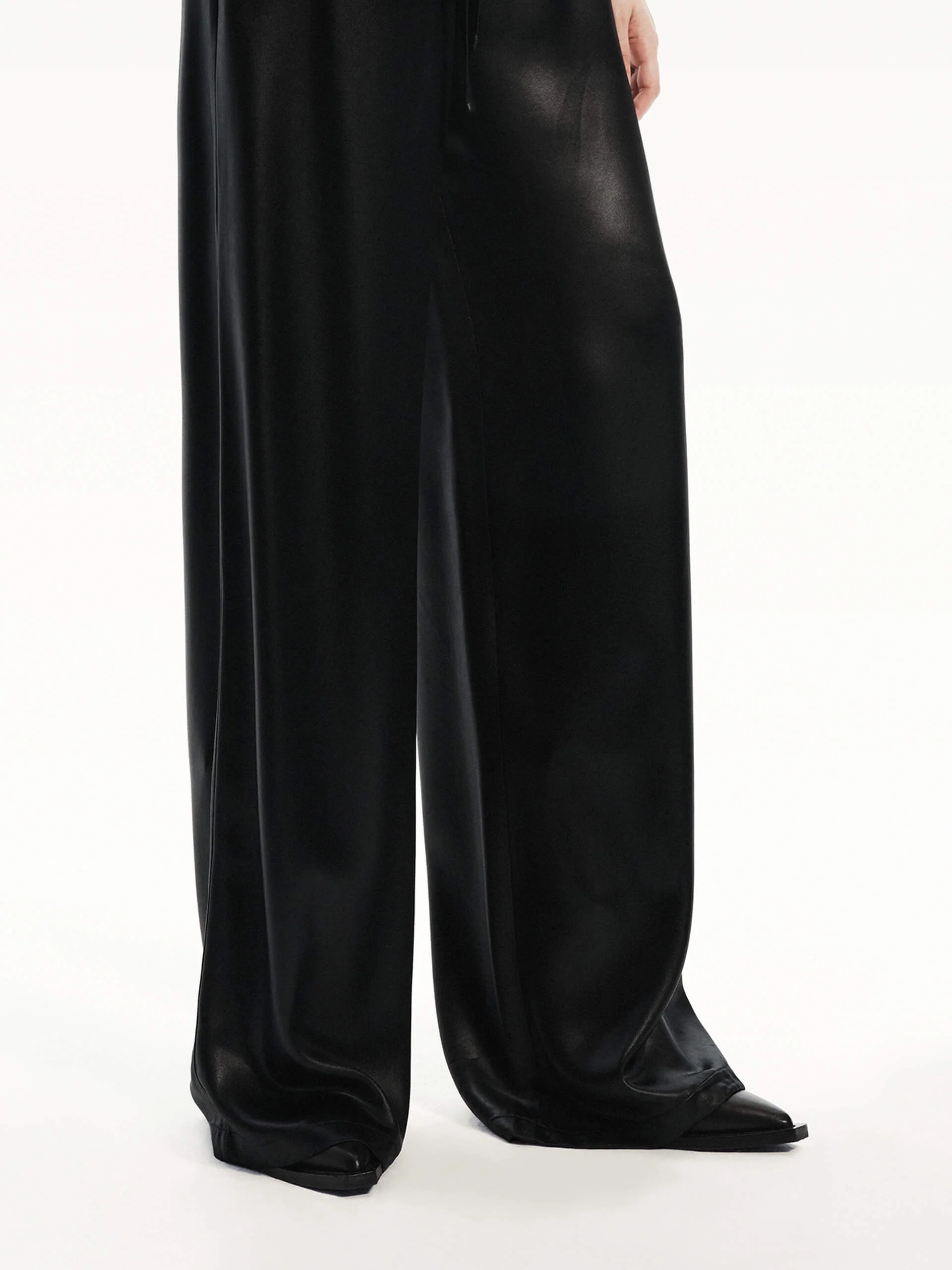 Straight Elastic Waist Pants - Image 8