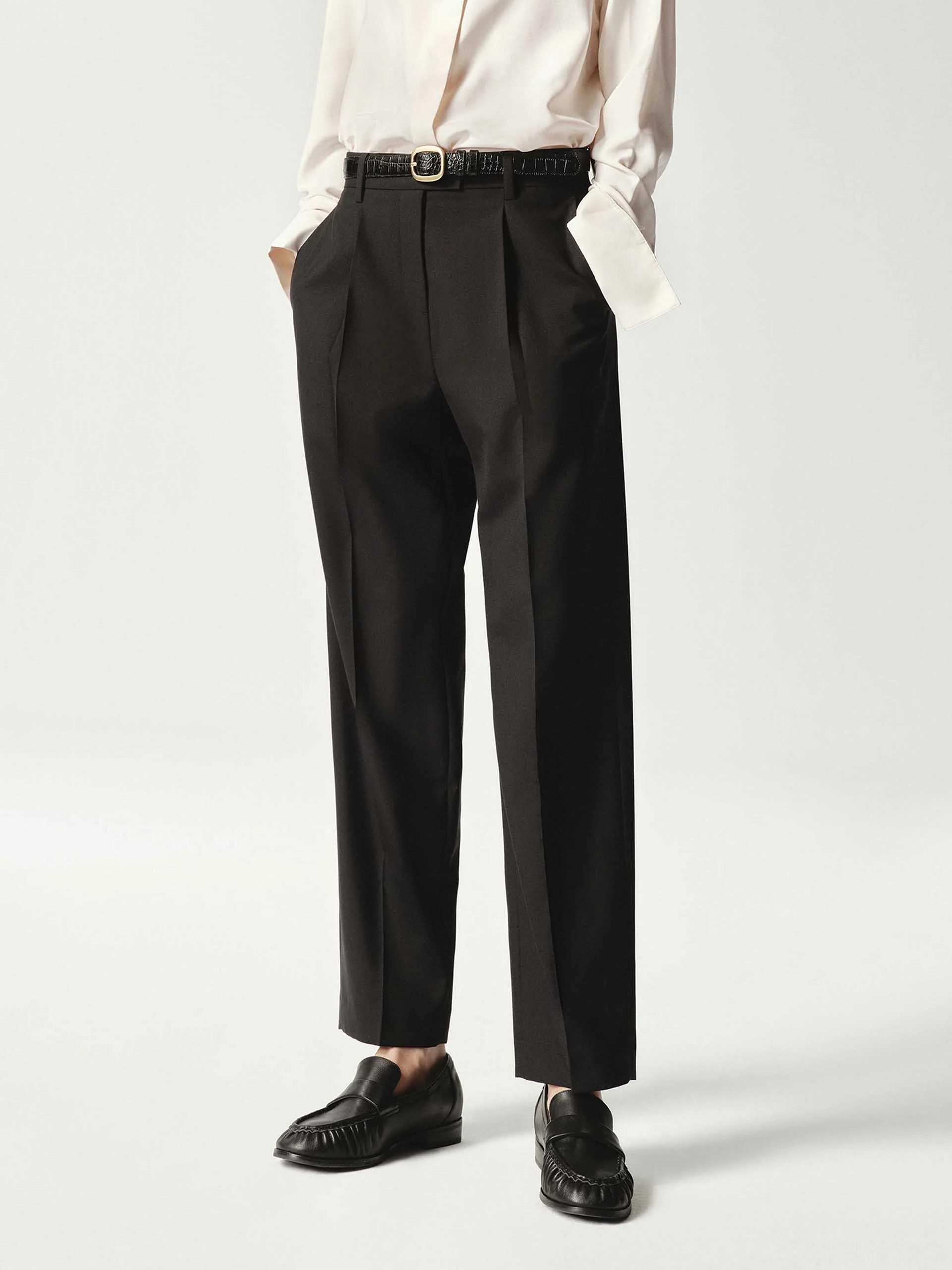 Straight Leg Ankle Pants - Image 7
