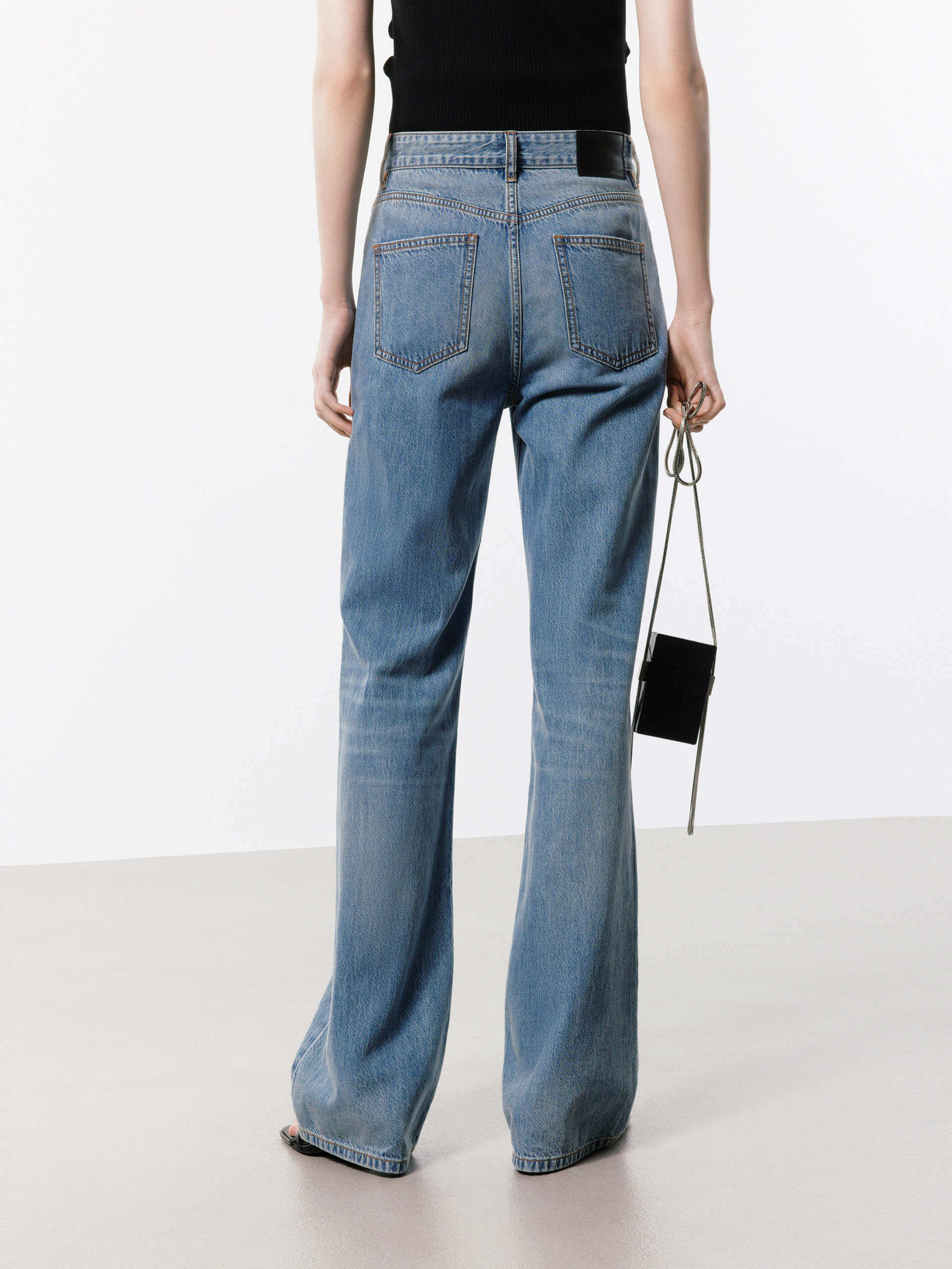 Flared Light Blue Jeans - Image 6