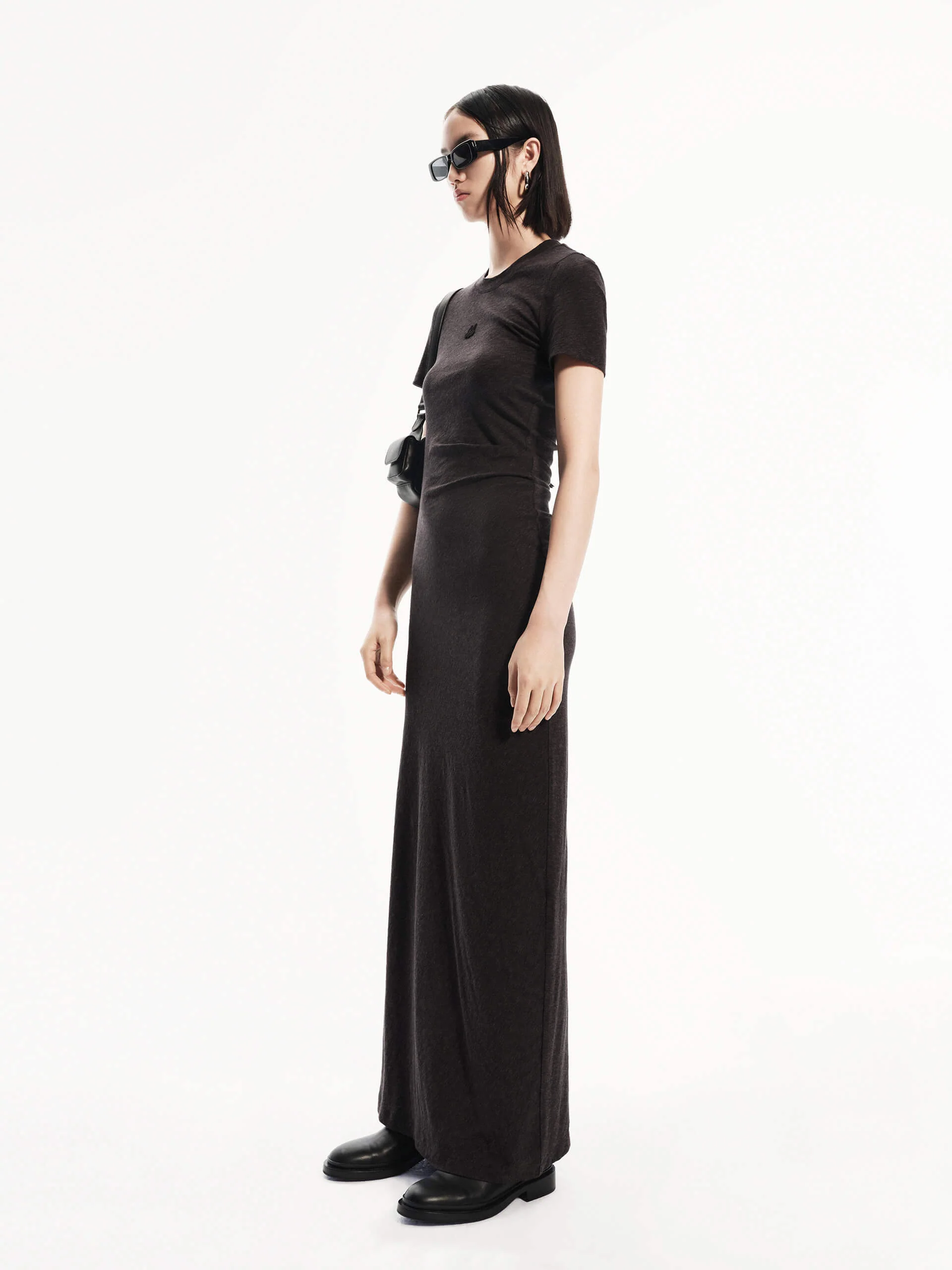 Stretchy Long Line Dress - Image 6