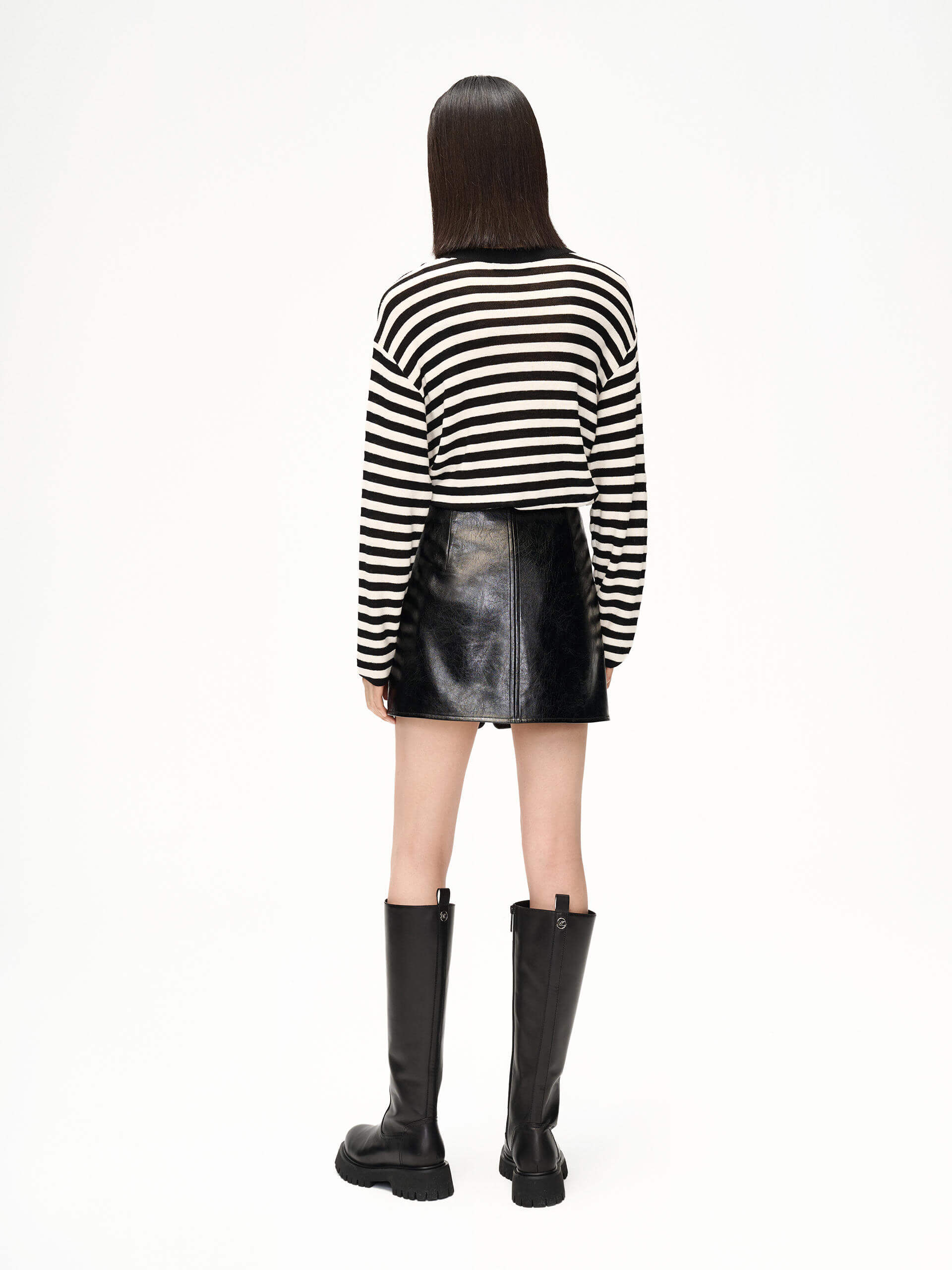 Striped Loose Fit Sweater - Image 3