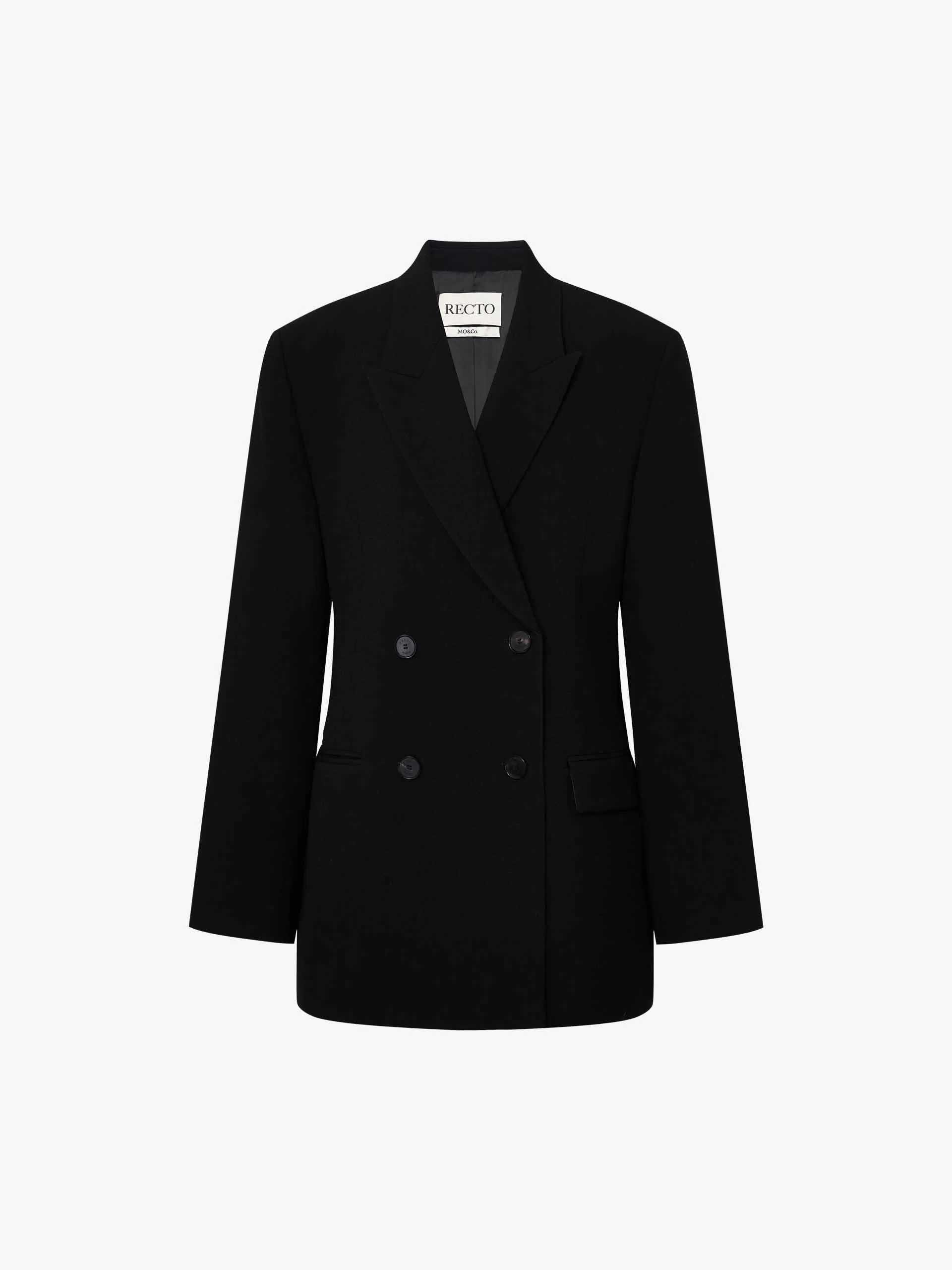 Structured Wool Blazer - Image 13