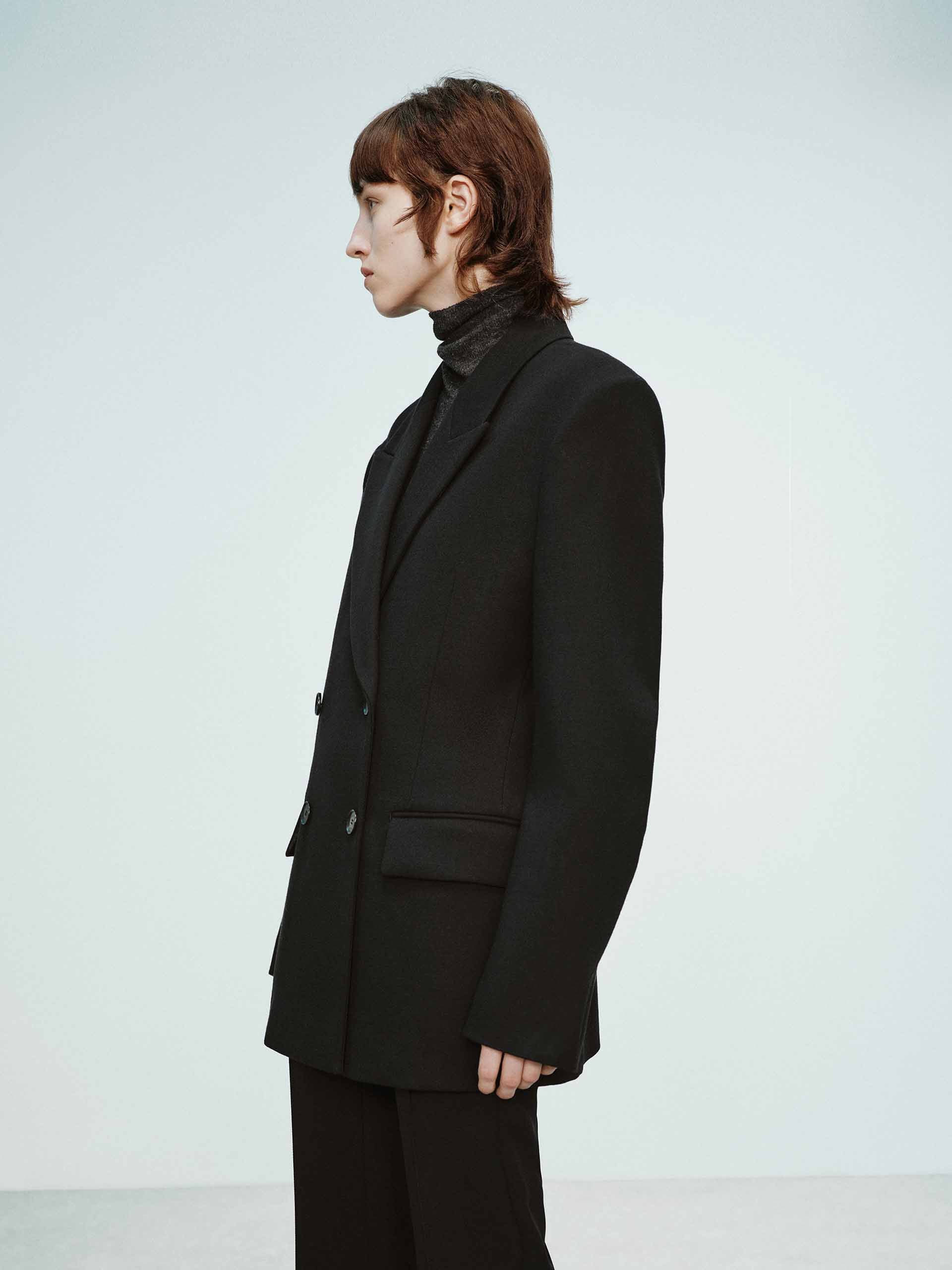 Structured Wool Blazer - Image 14