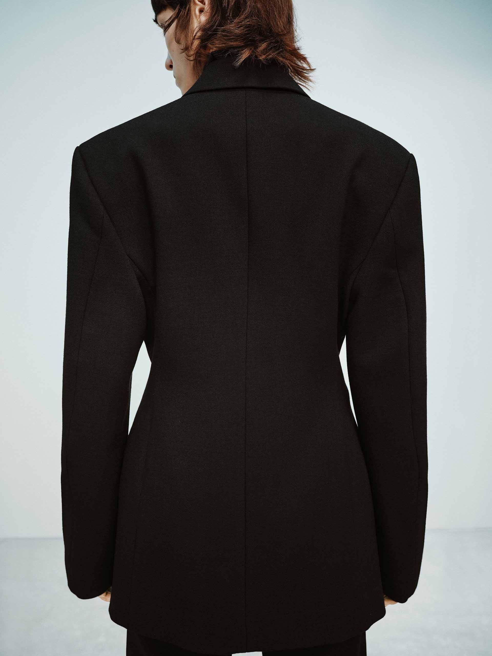 Structured Wool Blazer - Image 16