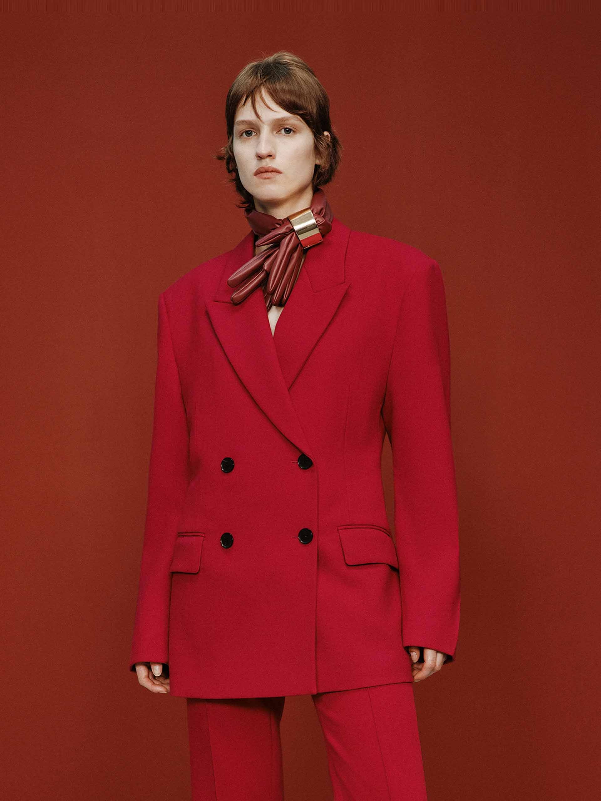 Structured Wool Blazer - Image 2