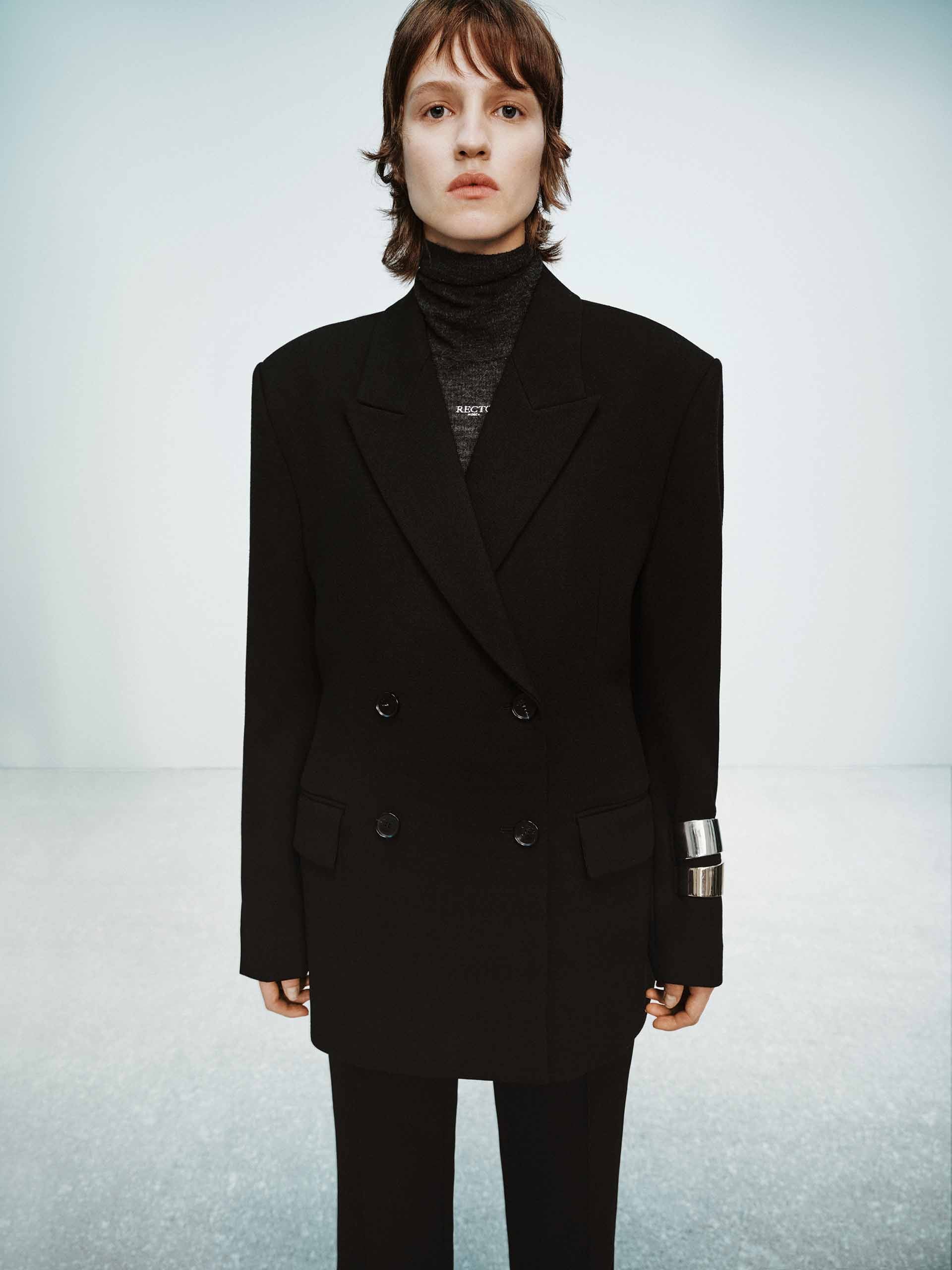 Structured Wool Blazer - Image 9