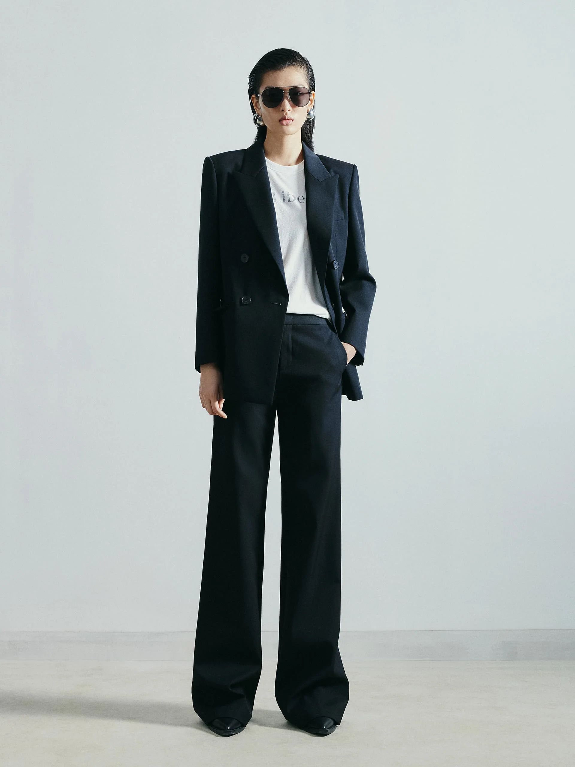 Structured Wool Blazer - Image 2