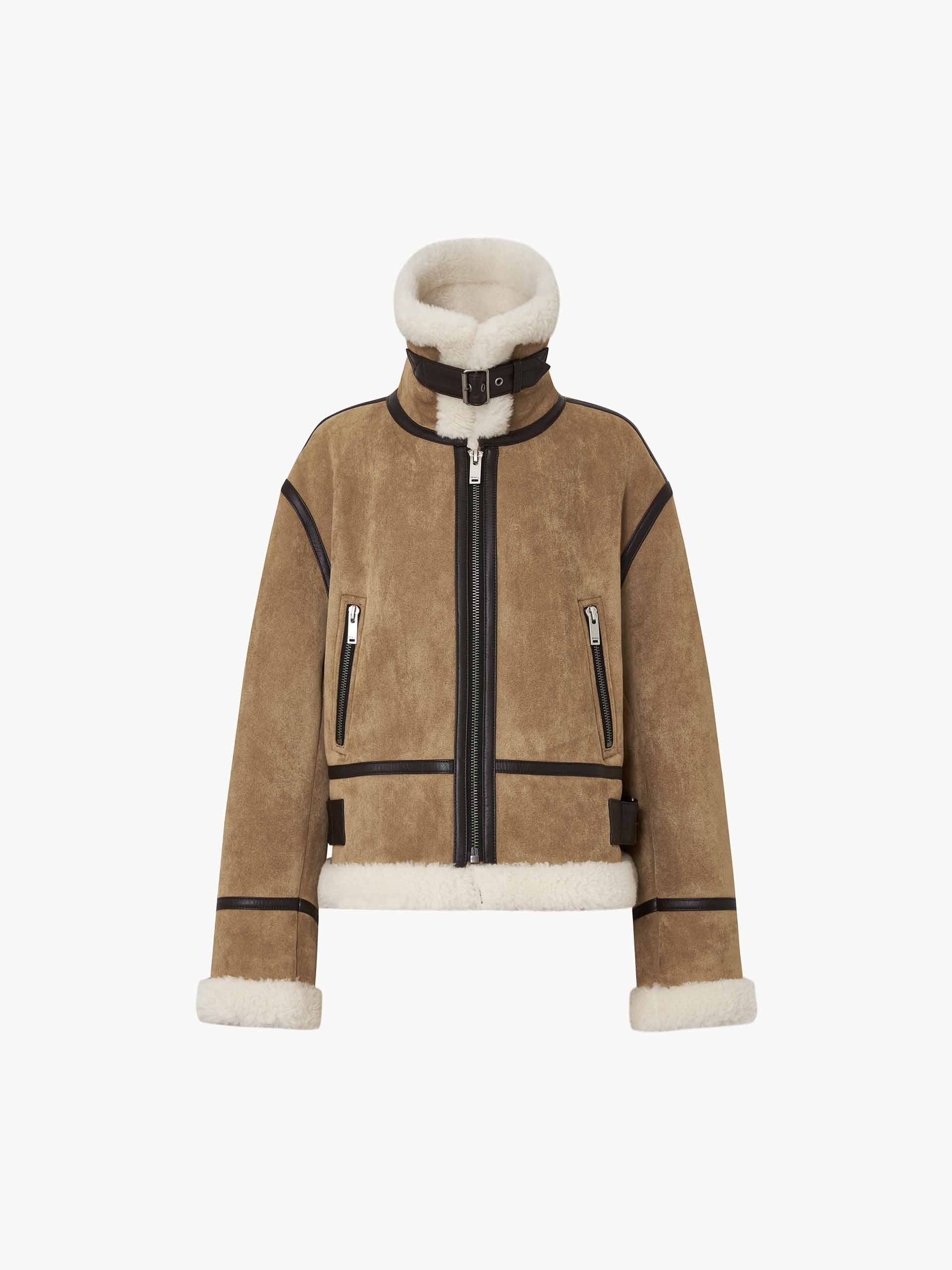 Suede Textured Fuzzy Jacket - Image 5
