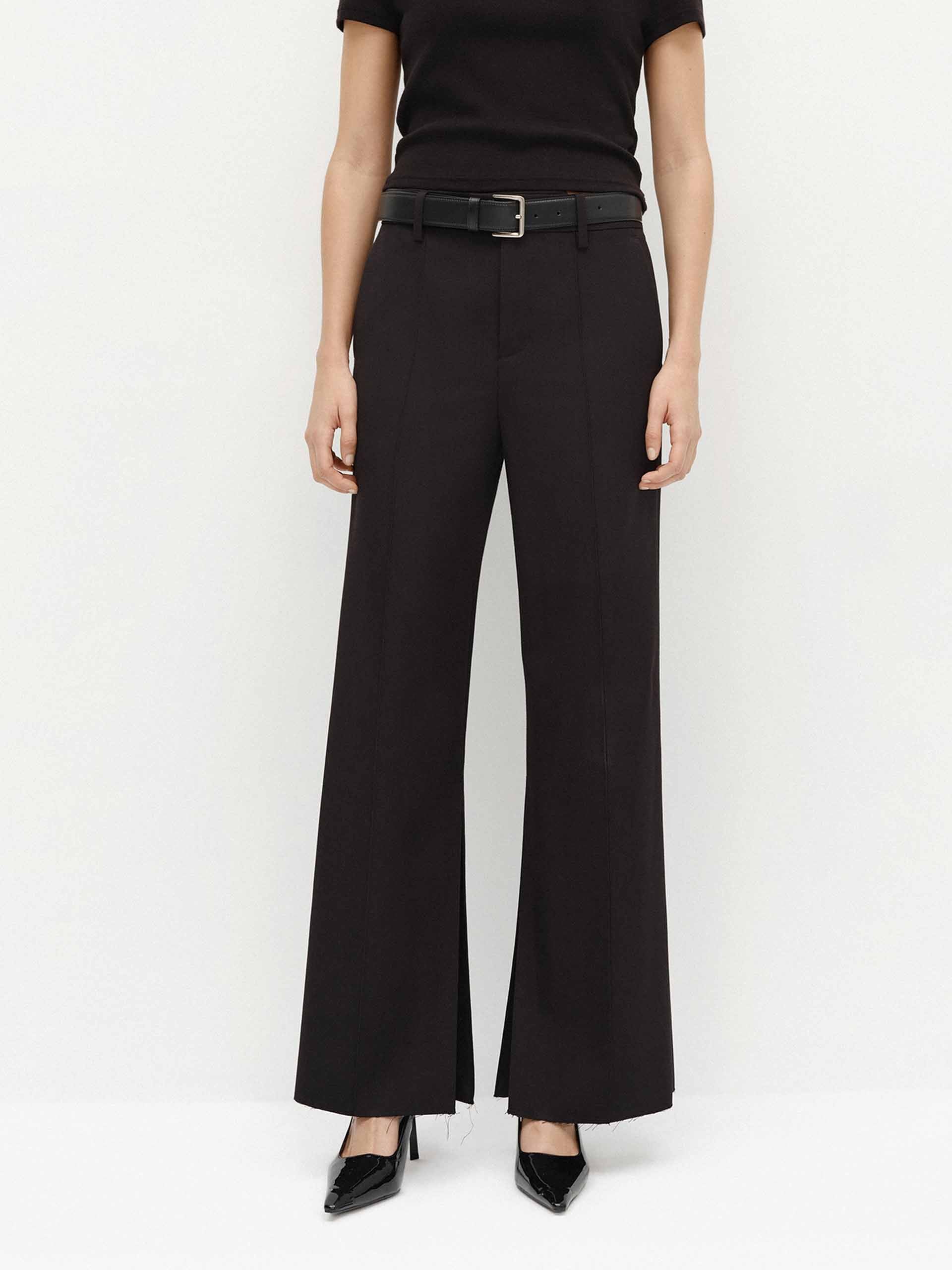 Tailored Raw Hem Pants - Image 15
