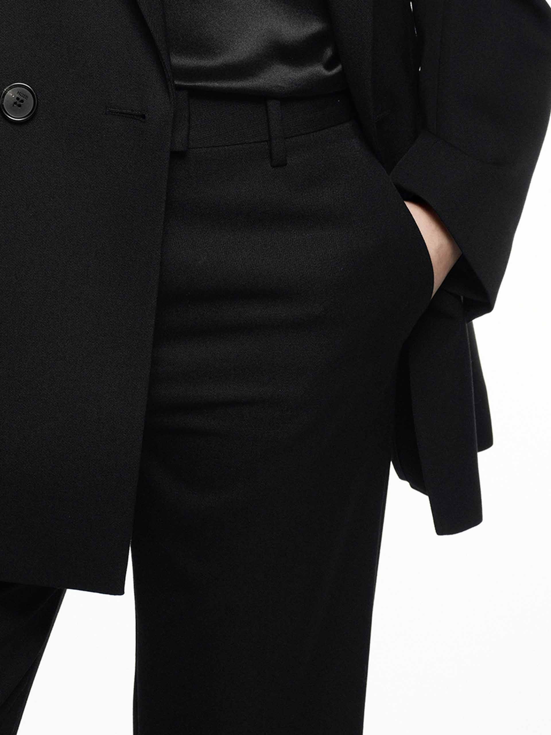 Tailored Wool Ankle Pants - Image 6