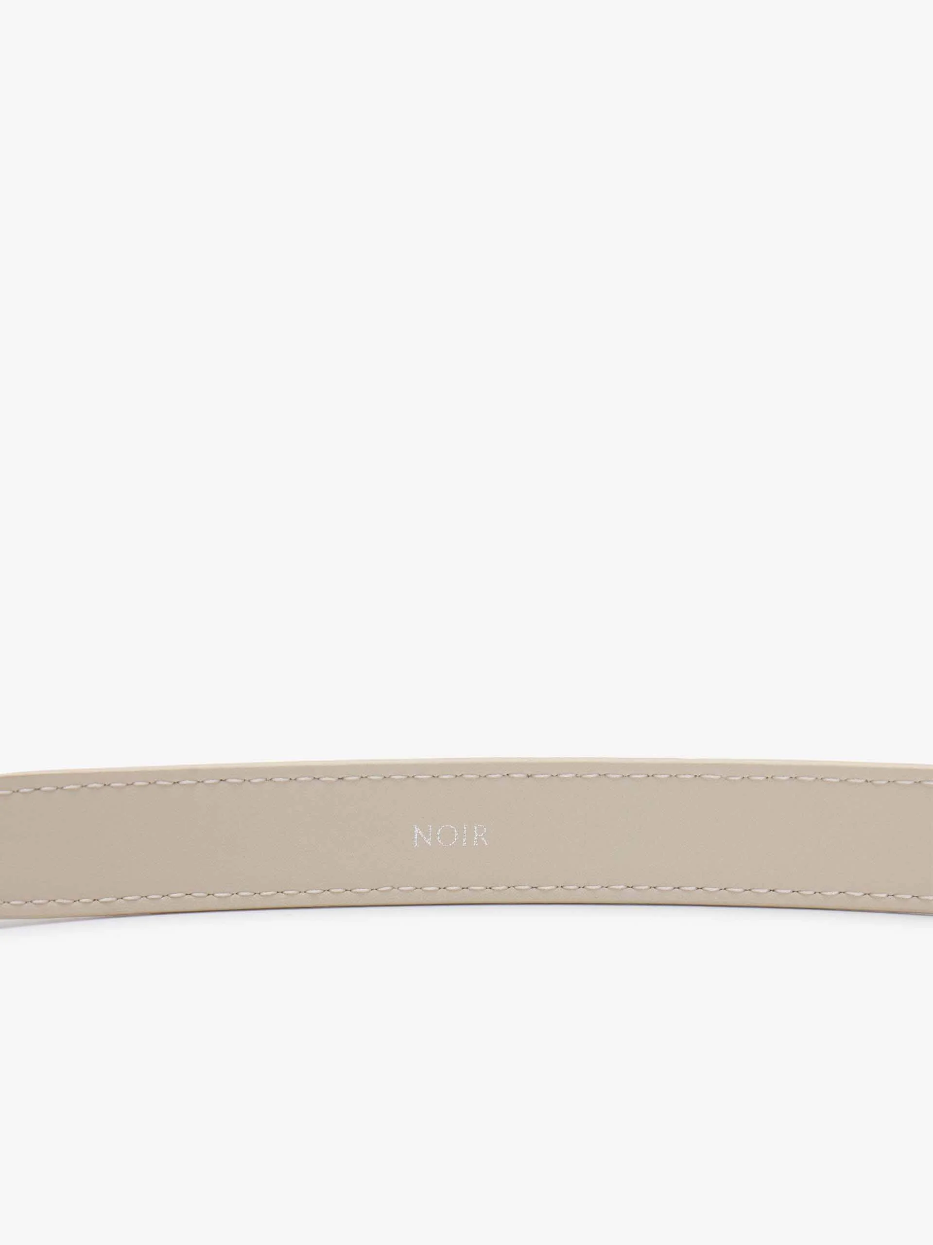 Textured Cowhide Leather Belt - Image 7